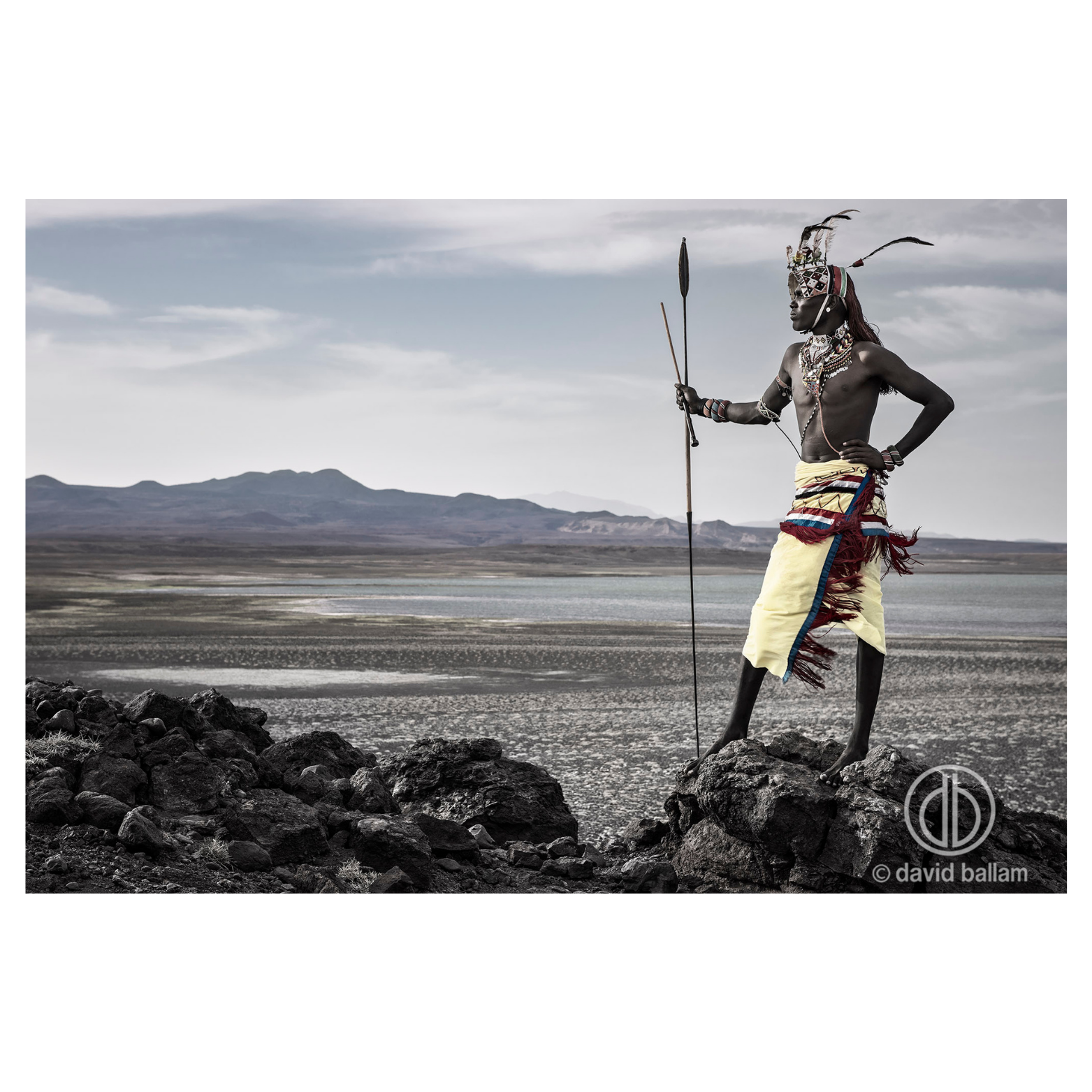 David Ballam Rolled Canvas Prints - Kenya's Turkana Tribe (120cm x 180cm)