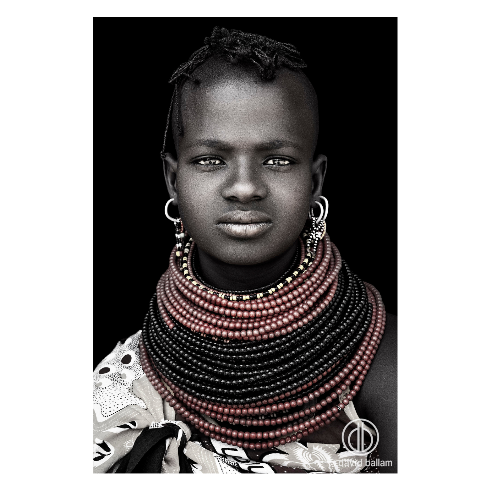 David Ballam Rolled Canvas Prints - Kenya's Turkana Tribe (120cm x 180cm)