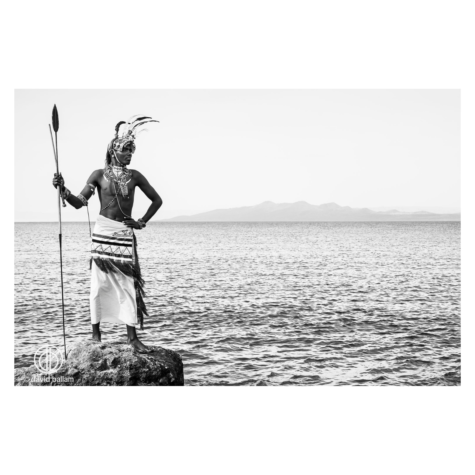 David Ballam Rolled Canvas Prints - Kenya's Turkana Tribe (120cm x 80cm)