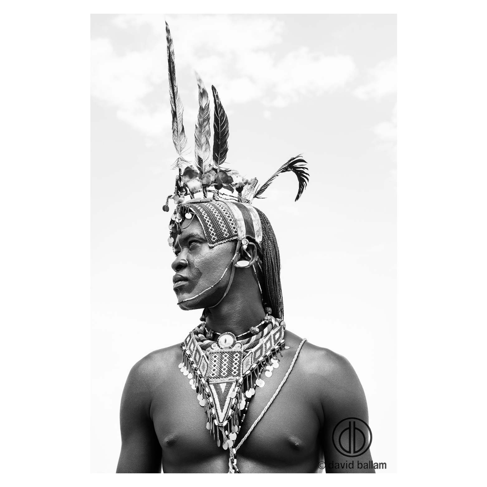 David Ballam Rolled Canvas Prints - Kenya's Turkana Tribe (120cm x 80cm)