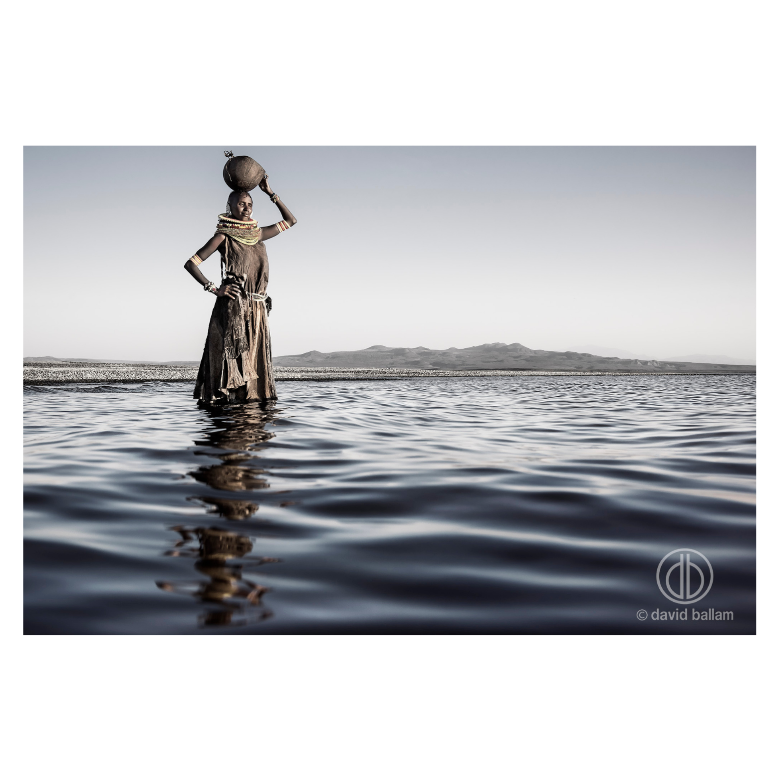 David Ballam Rolled Canvas Prints - Kenya's Turkana Tribe (120cm x 80cm)