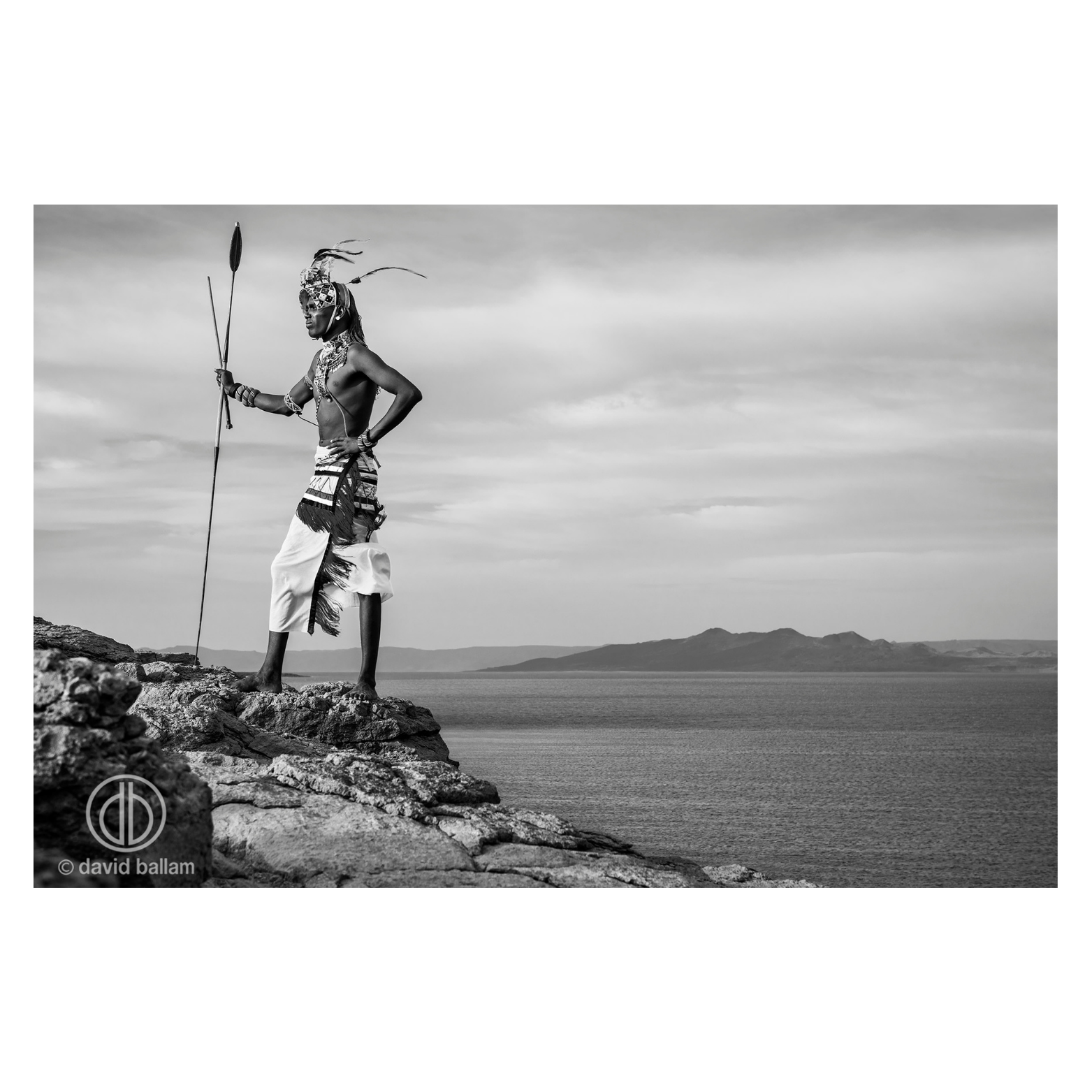 David Ballam Rolled Canvas Prints - Kenya's Turkana Tribe (120cm x 80cm)