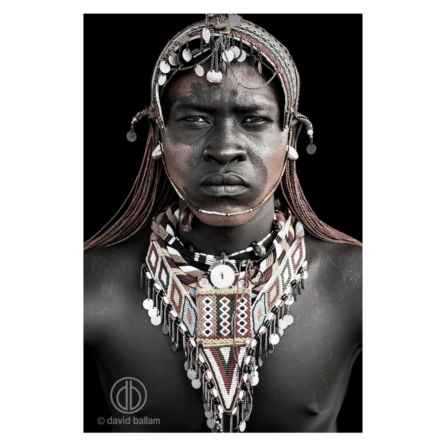 David Ballam Rolled Canvas Prints - Kenya's Turkana Tribe (120cm x 80cm)