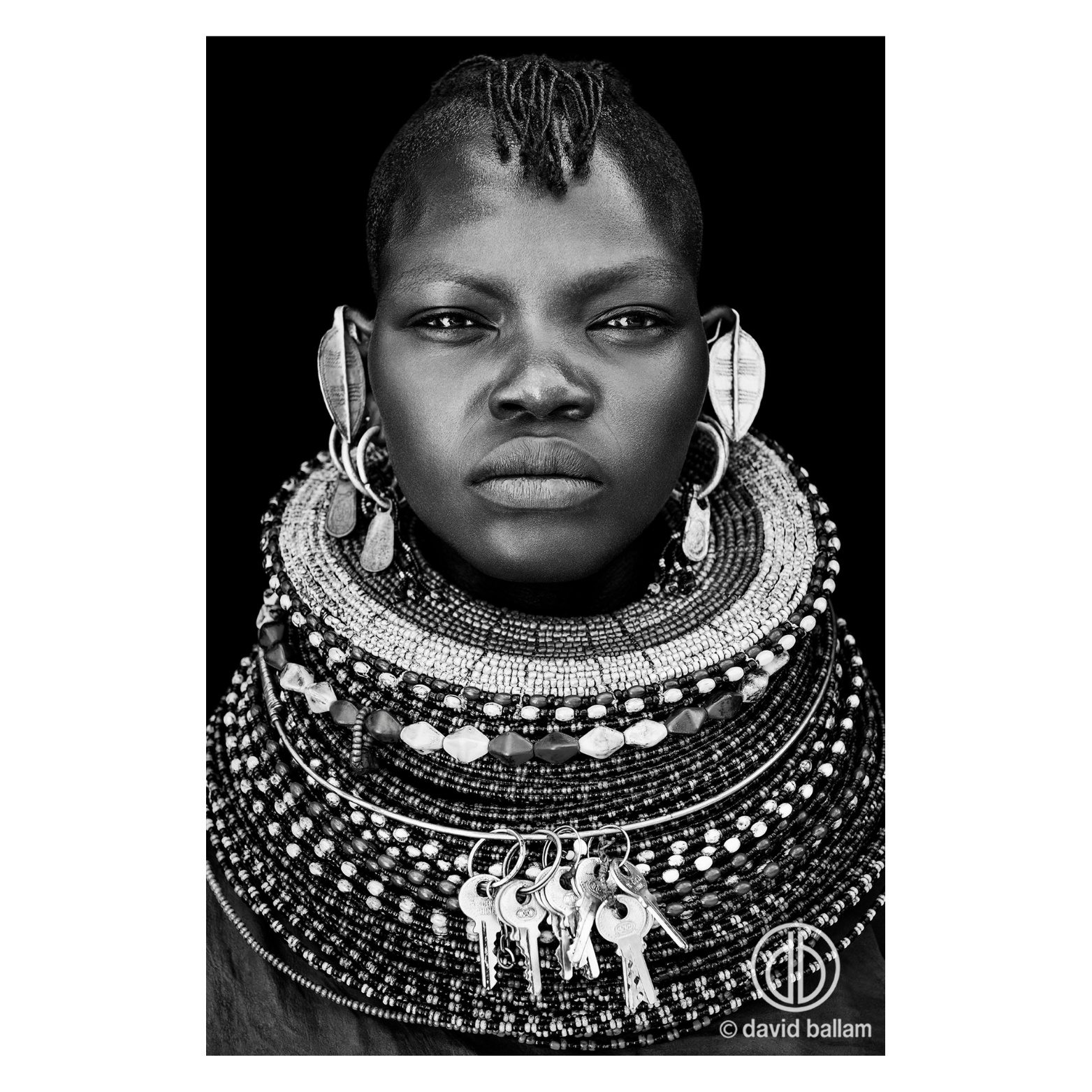 David Ballam Rolled Canvas Prints - Kenya's Turkana Tribe (120cm x 80cm)