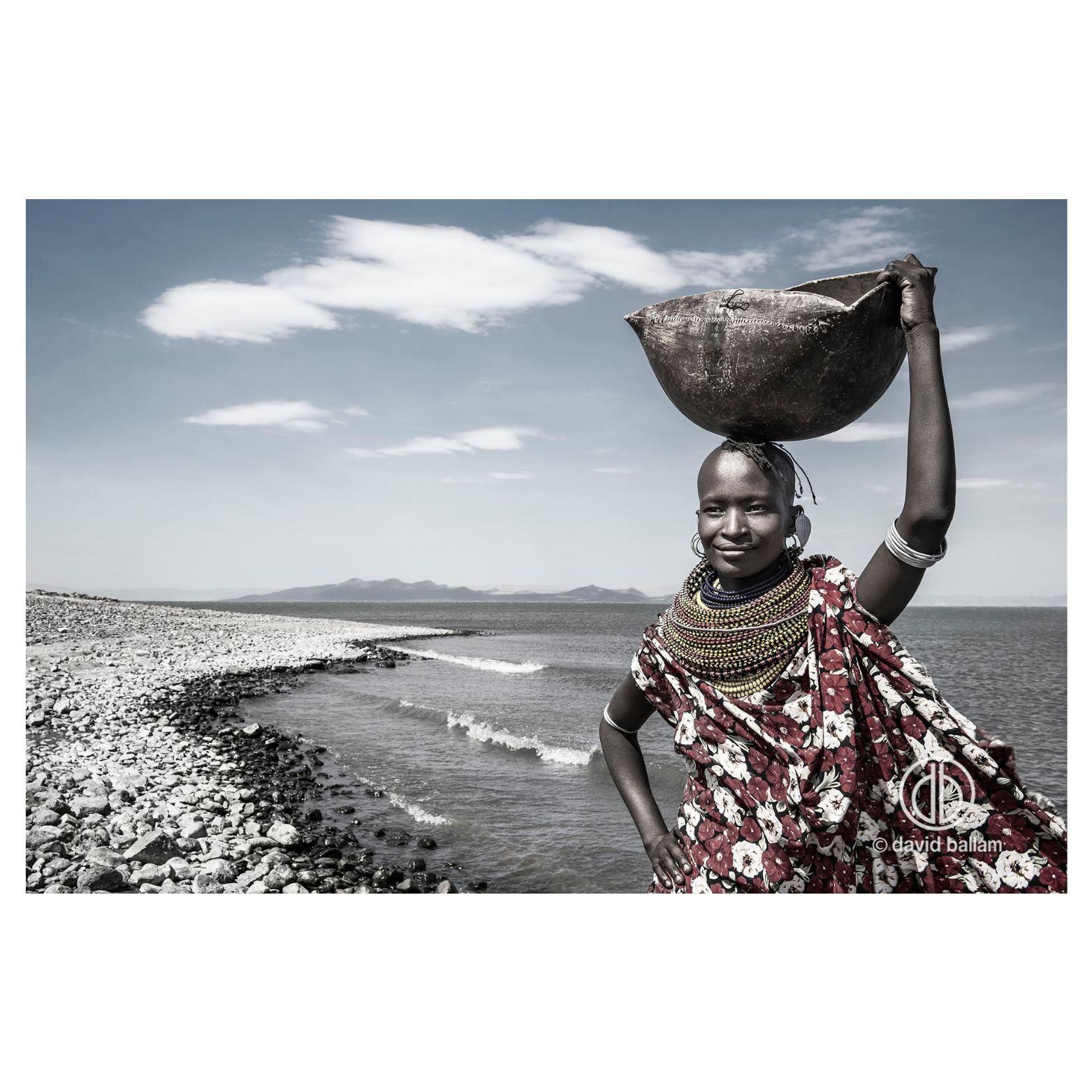 David Ballam Rolled Canvas Prints - Kenya's Turkana Tribe (120cm x 80cm)