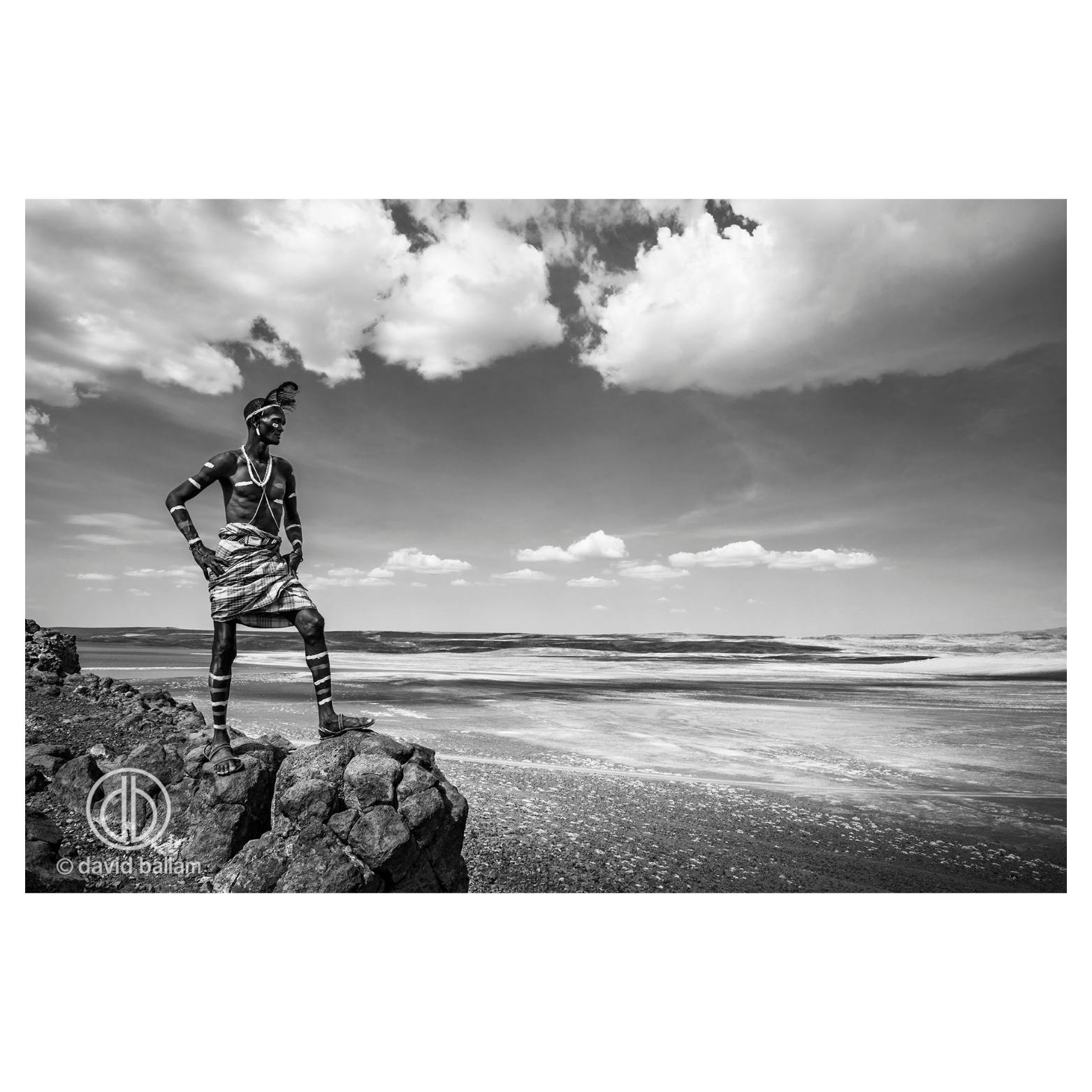 David Ballam Rolled Canvas Prints - Kenya's Turkana Tribe (120cm x 80cm)