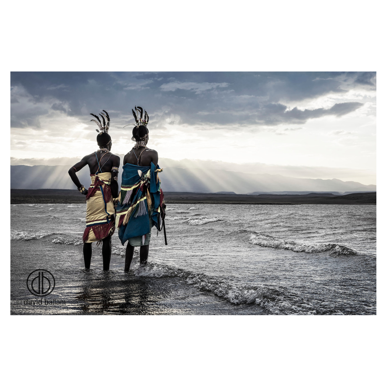 David Ballam Rolled Canvas Prints - Kenya's Turkana Tribe (120cm x 80cm)