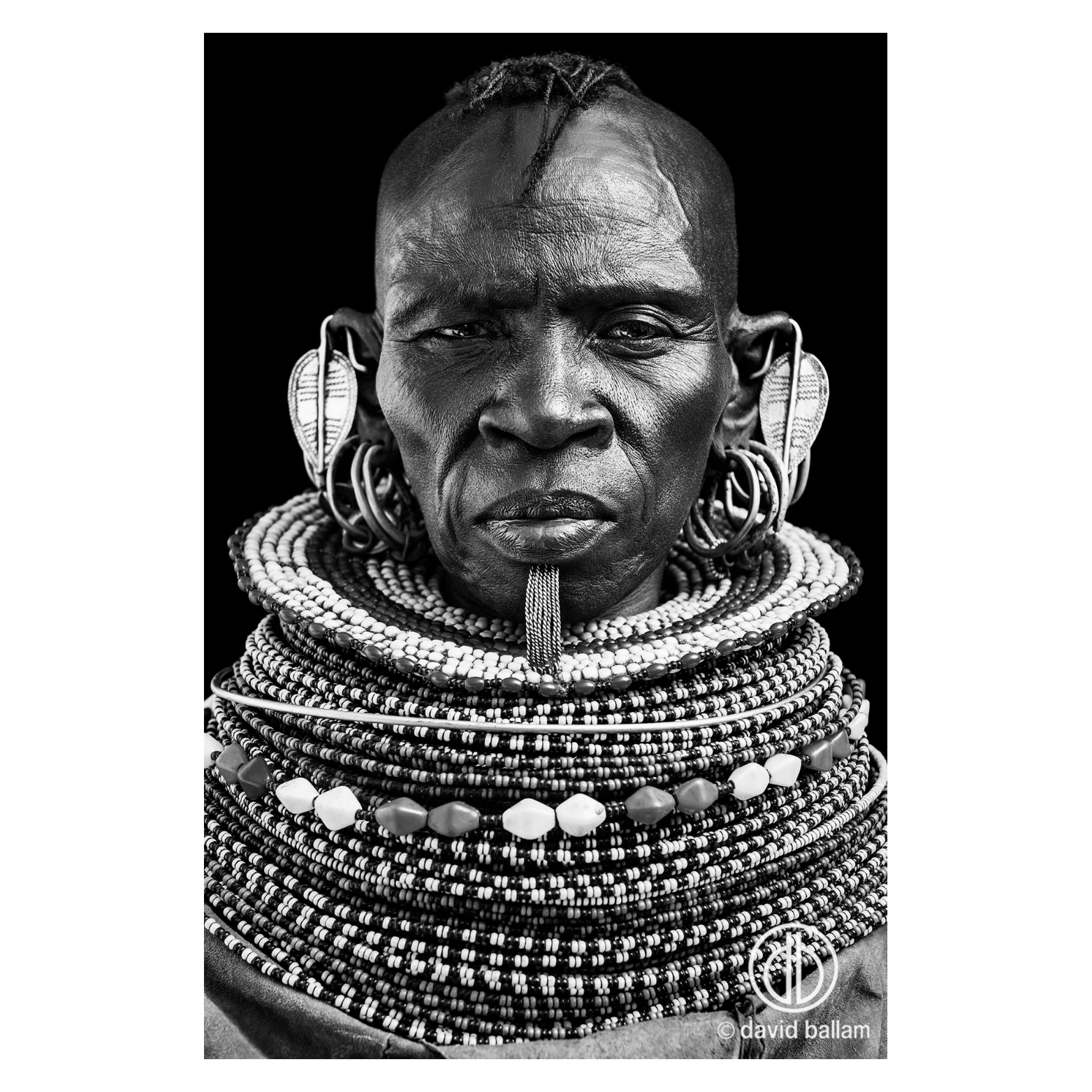 David Ballam Rolled Canvas Prints - Kenya's Turkana Tribe (120cm x 80cm)