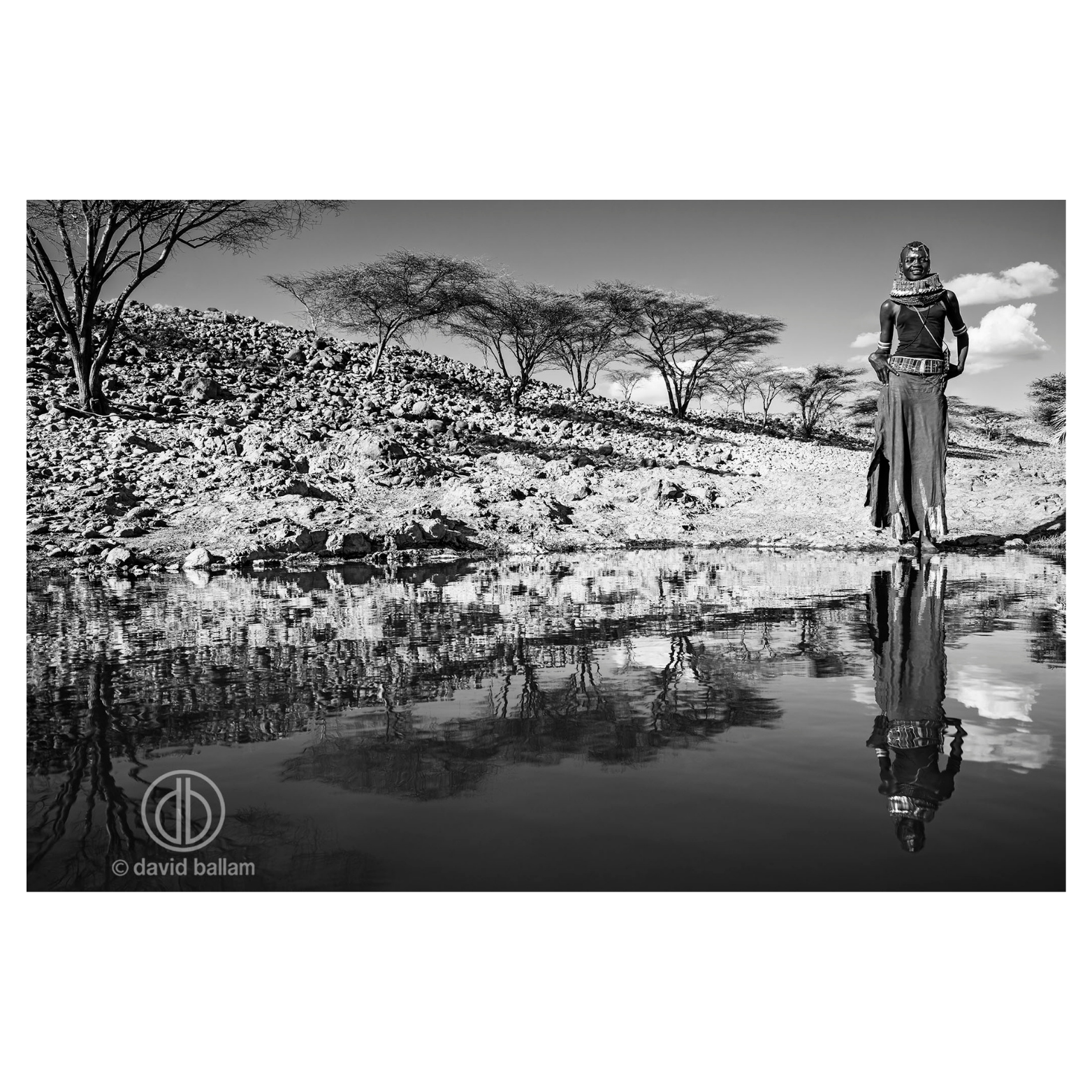 David Ballam Rolled Canvas Prints - Kenya's Turkana Tribe (120cm x 80cm)