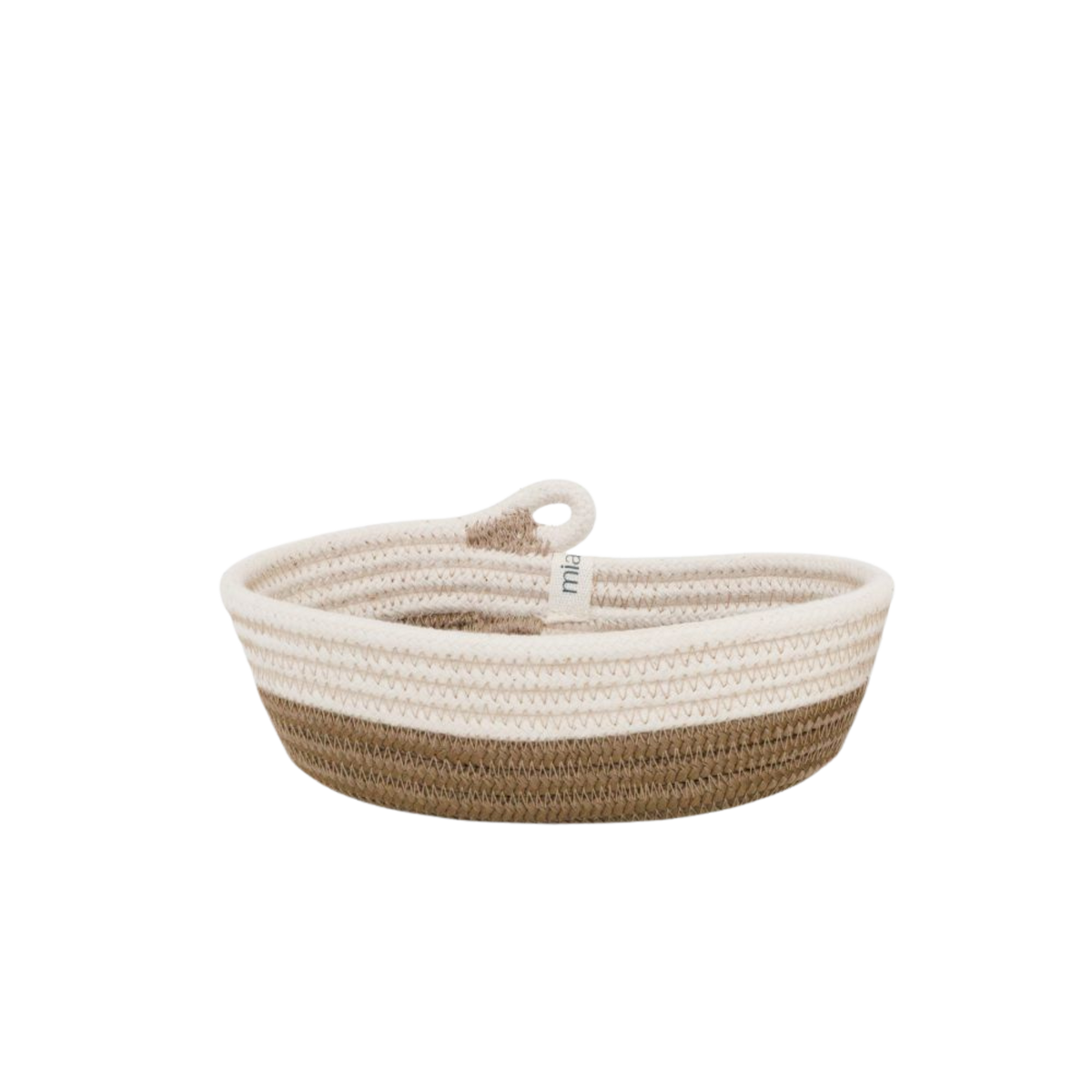 Cotton Woven Petite Oval Basket(XXS)