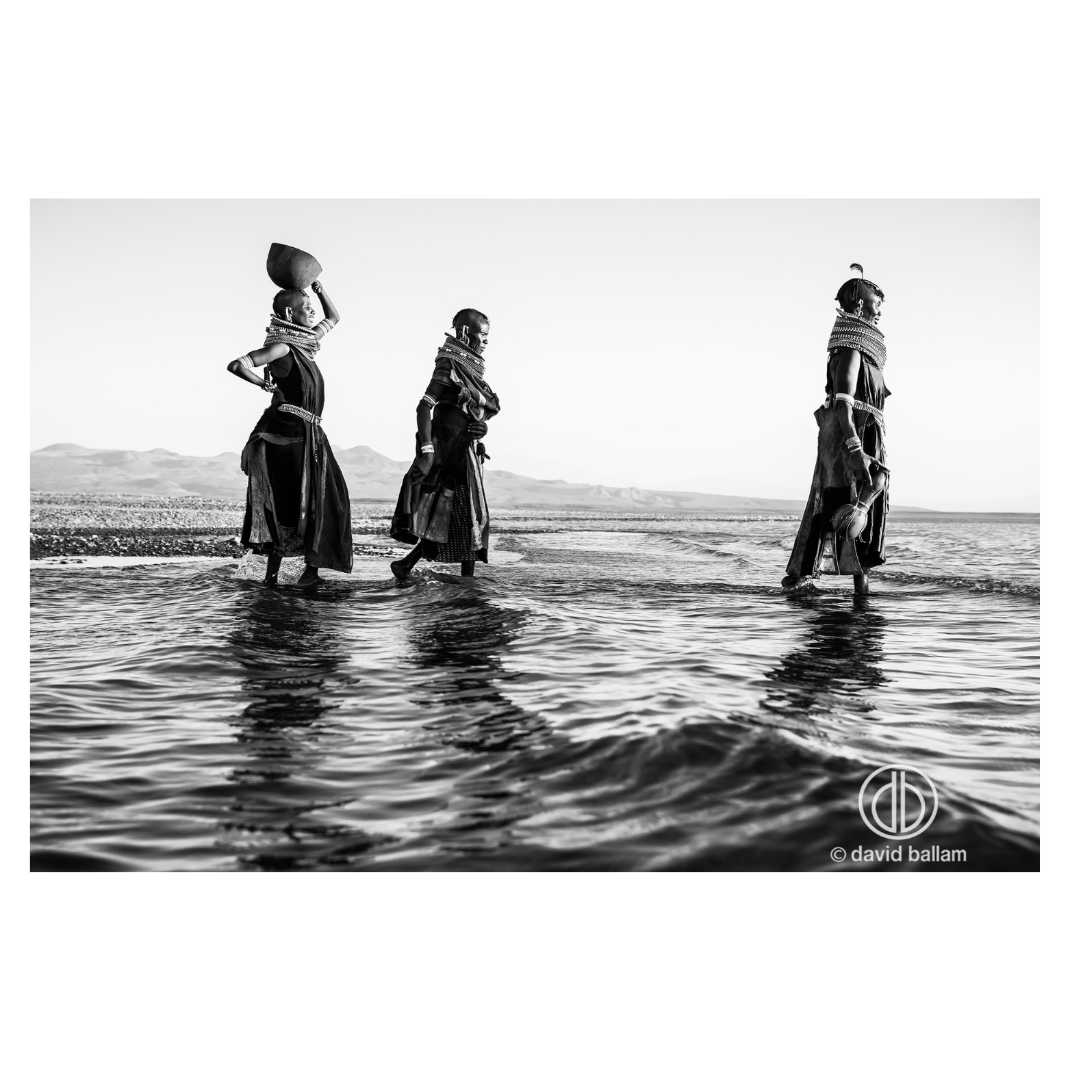 David Ballam Rolled Canvas Prints - Kenya's Turkana Tribe (120cm x 80cm)