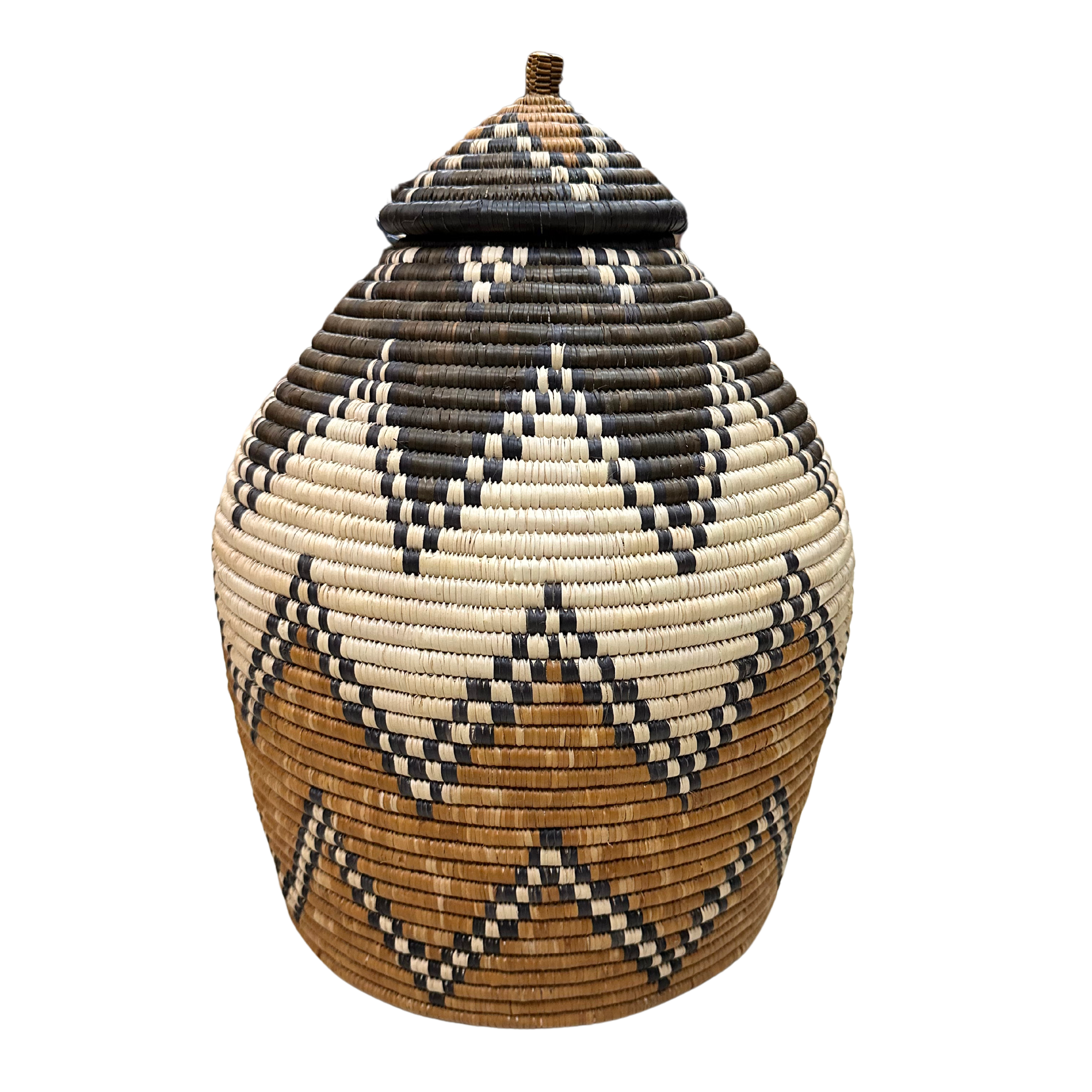 Hand Woven Zulu Marriage Basket