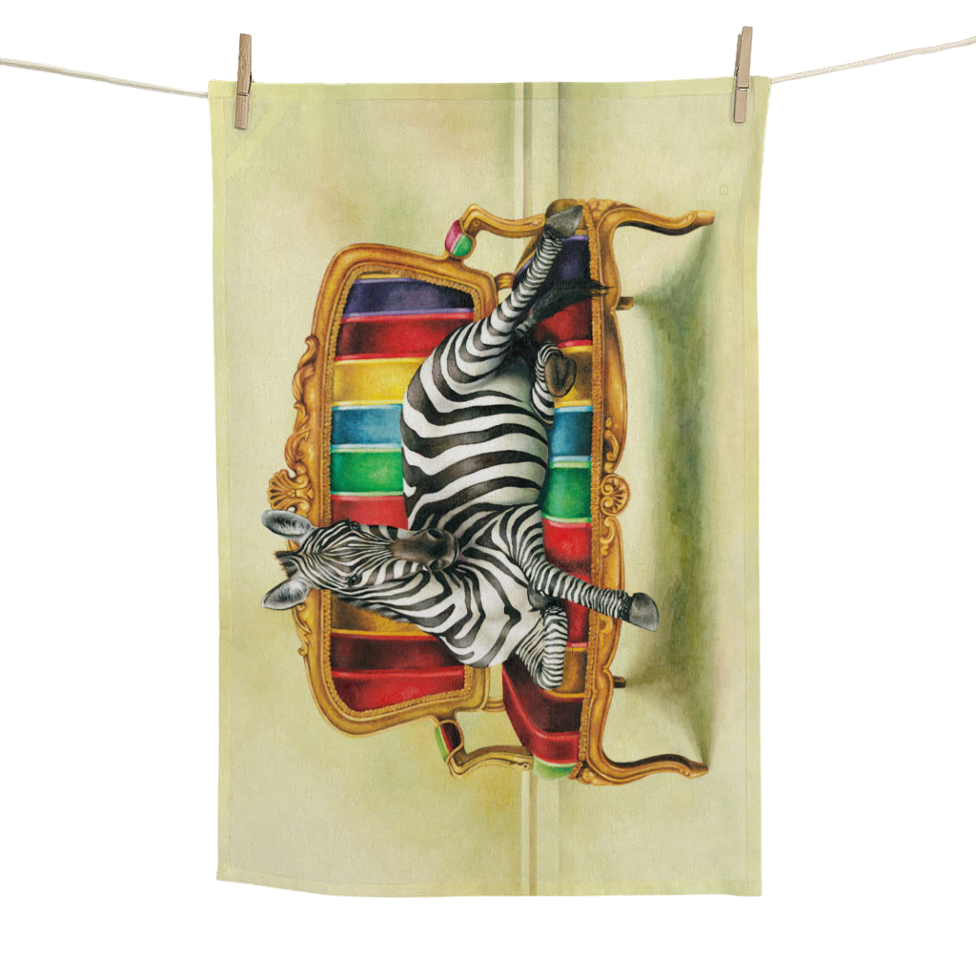 Wildly Relaxed: The Animal Leisure Collection Cotton Tea Towels