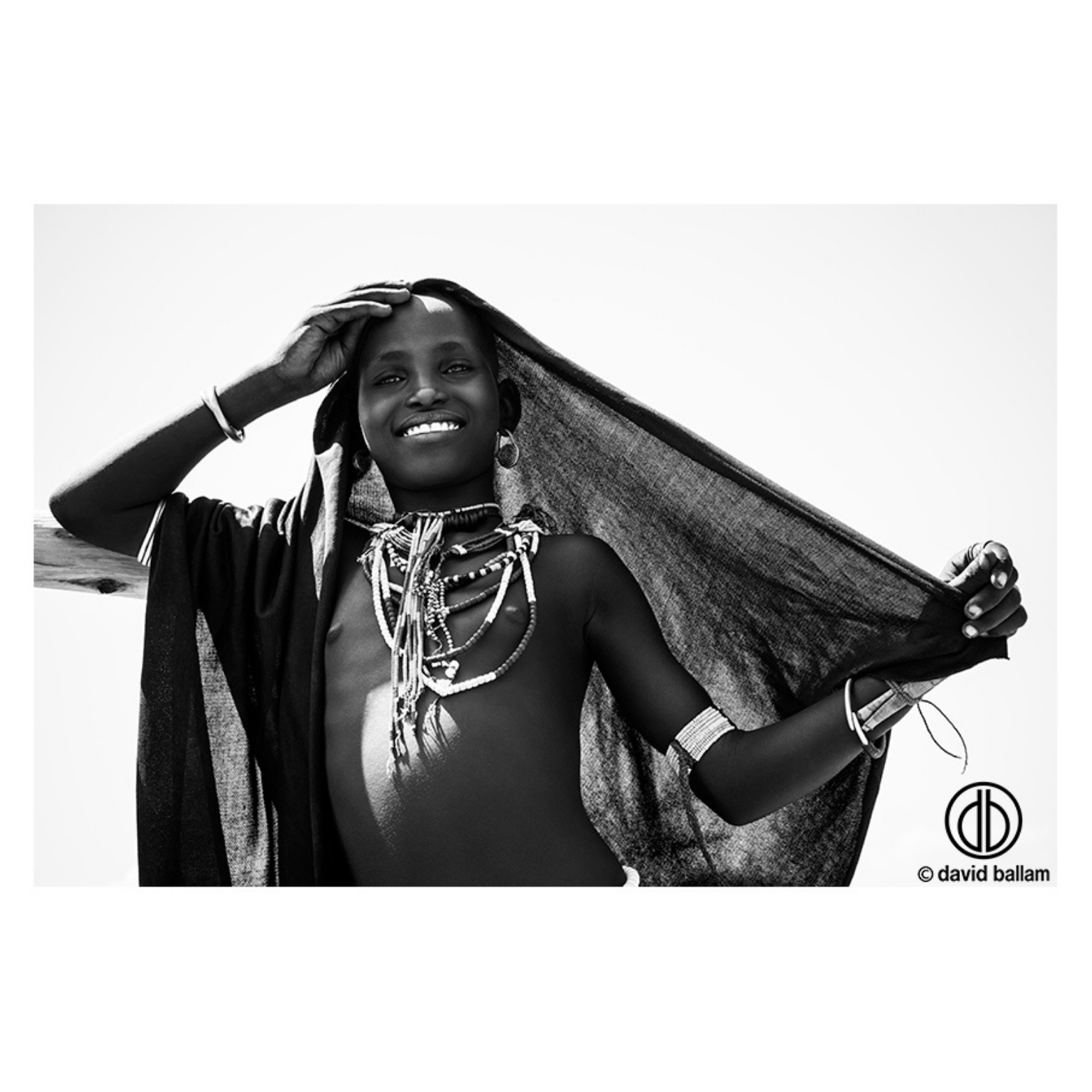 David Ballam Rolled Canvas Prints - Ethiopia's Omo Tribe (120cm x 180cm)