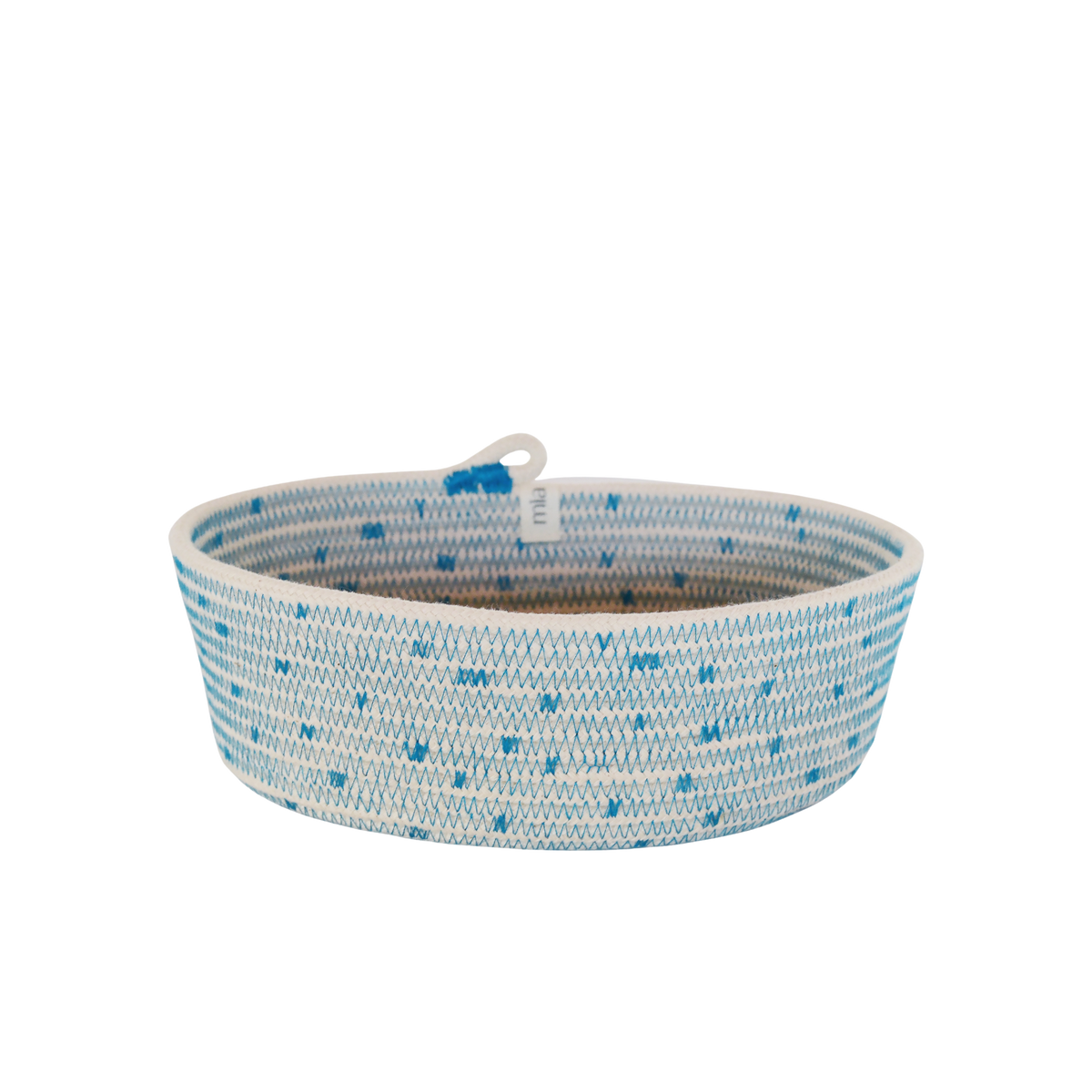 Cotton Woven Essentials Oval Basket (XS)