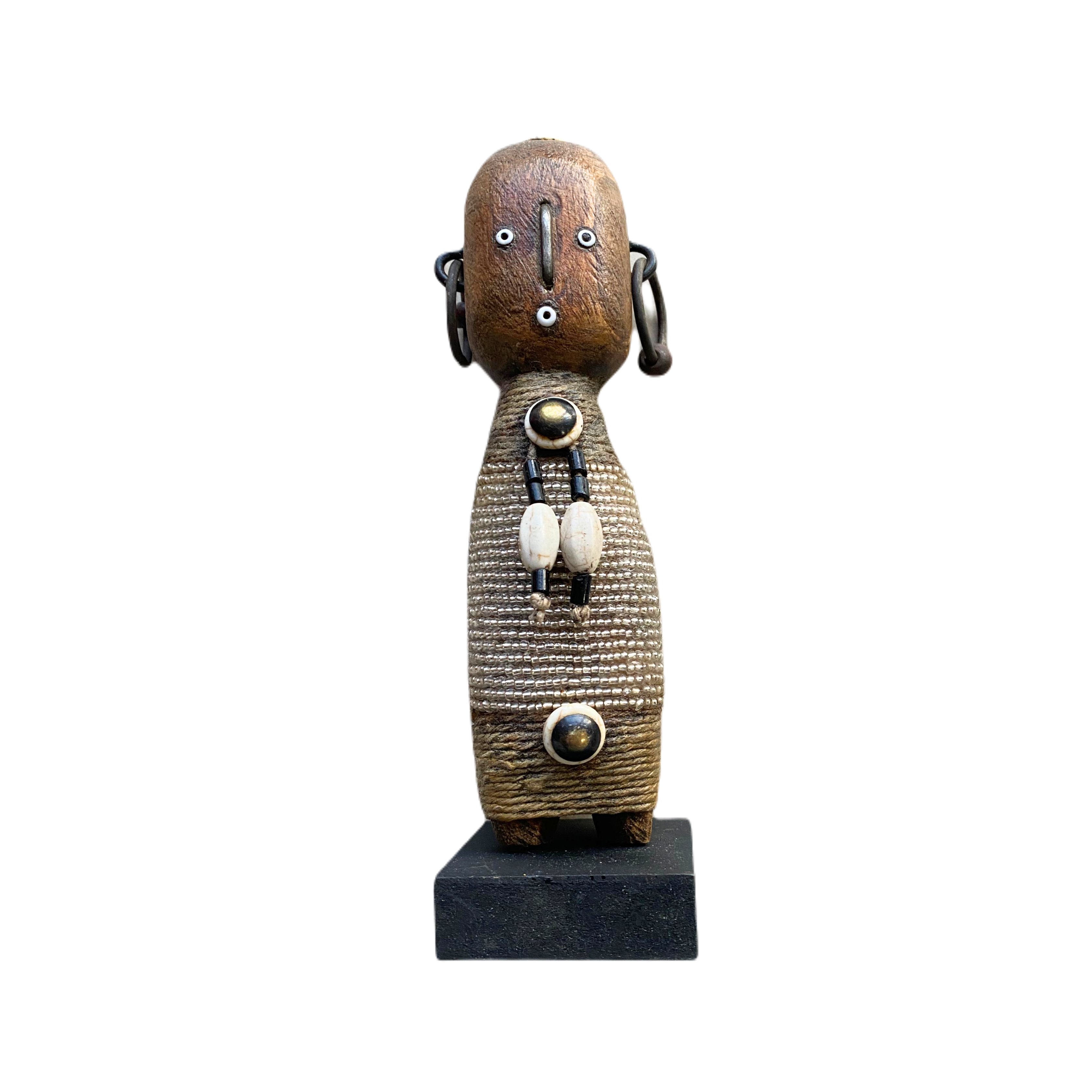 15cm Wooden Beaded Namji Dolls