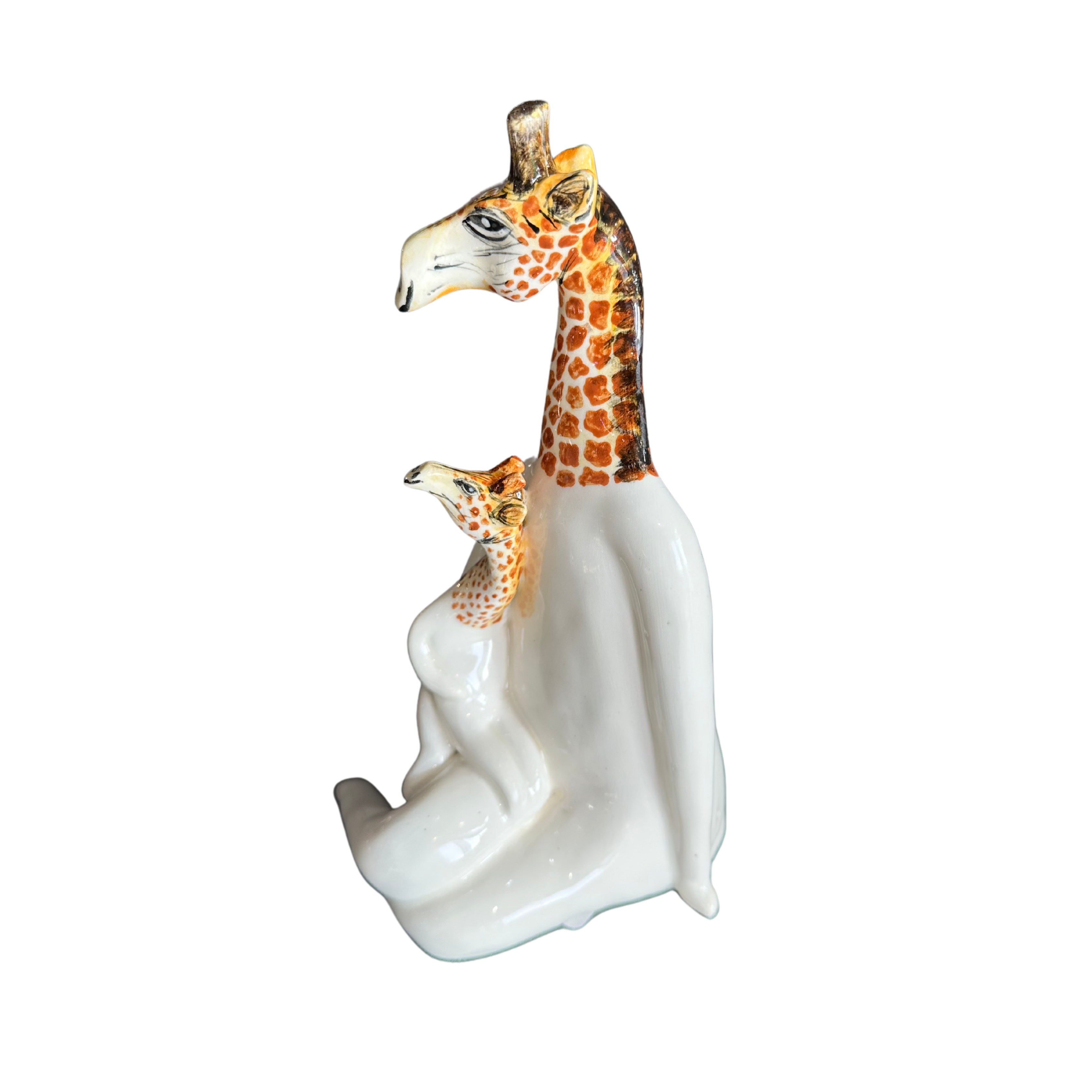 Medium Ceramic Giraffe Statue