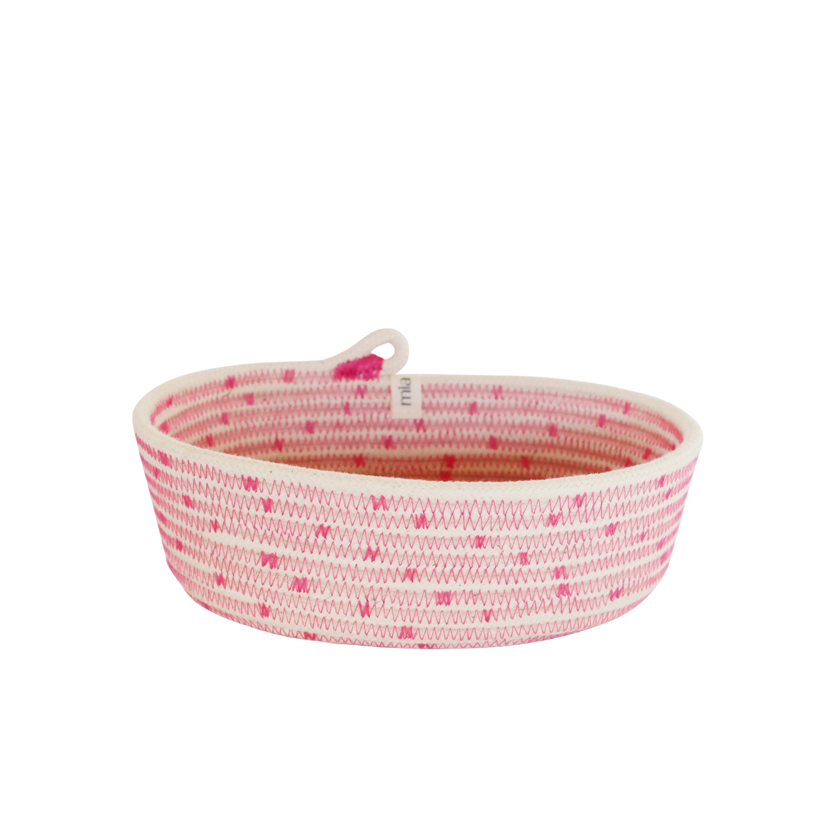 Cotton Woven Essentials Oval Basket (XS)