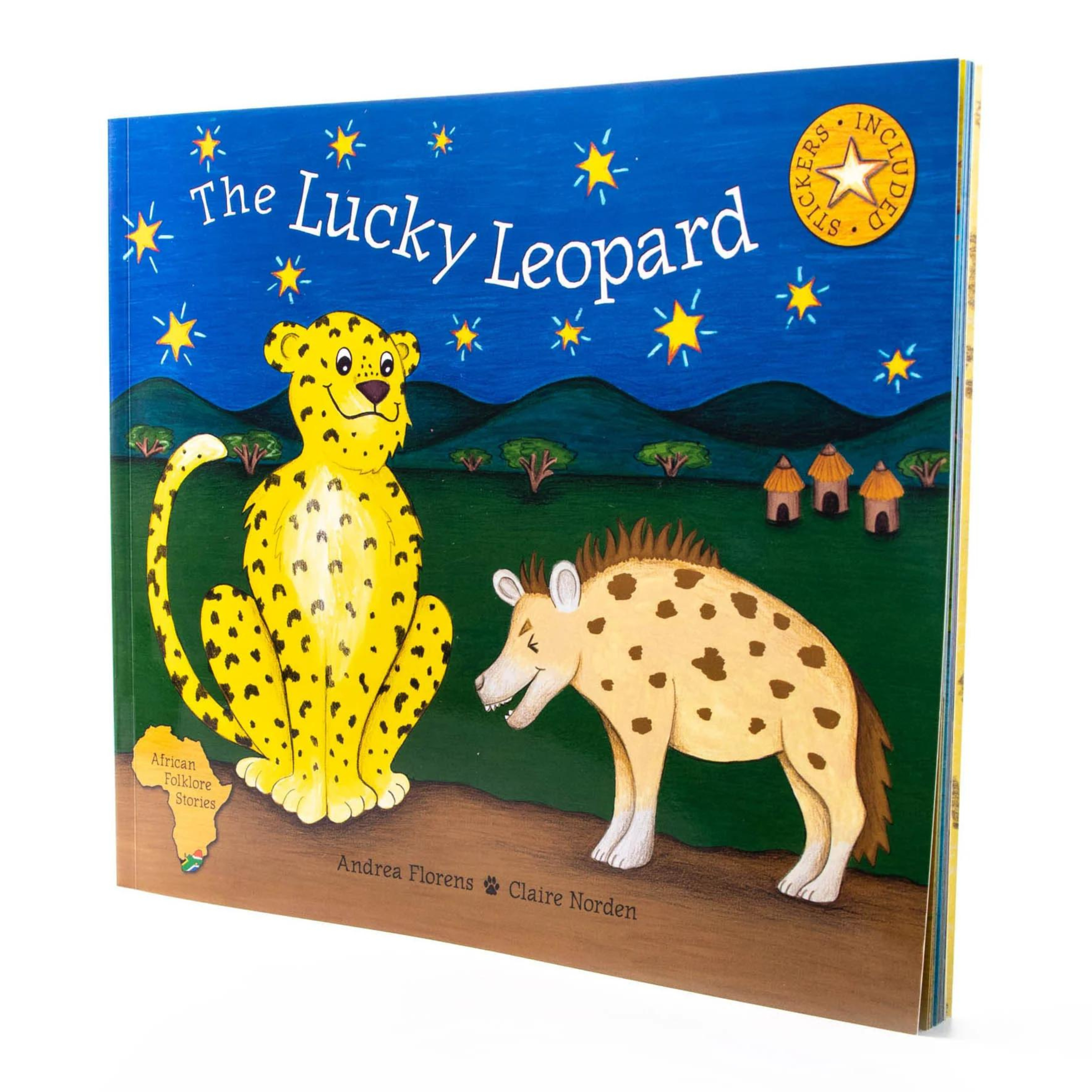 The Lucky Leopard Children's Story Book (With Stickers)