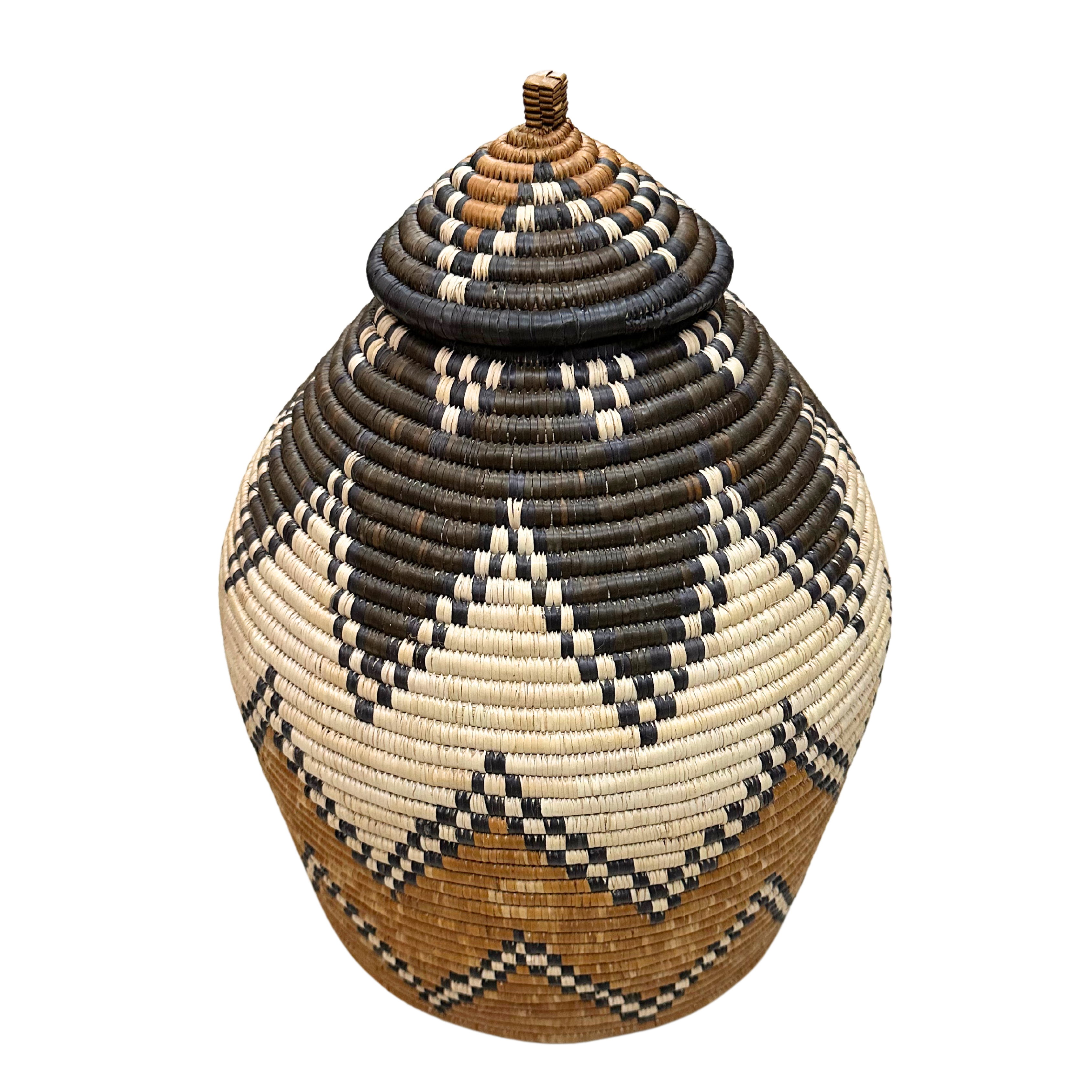 Hand Weaved Zulu Marriage Basket