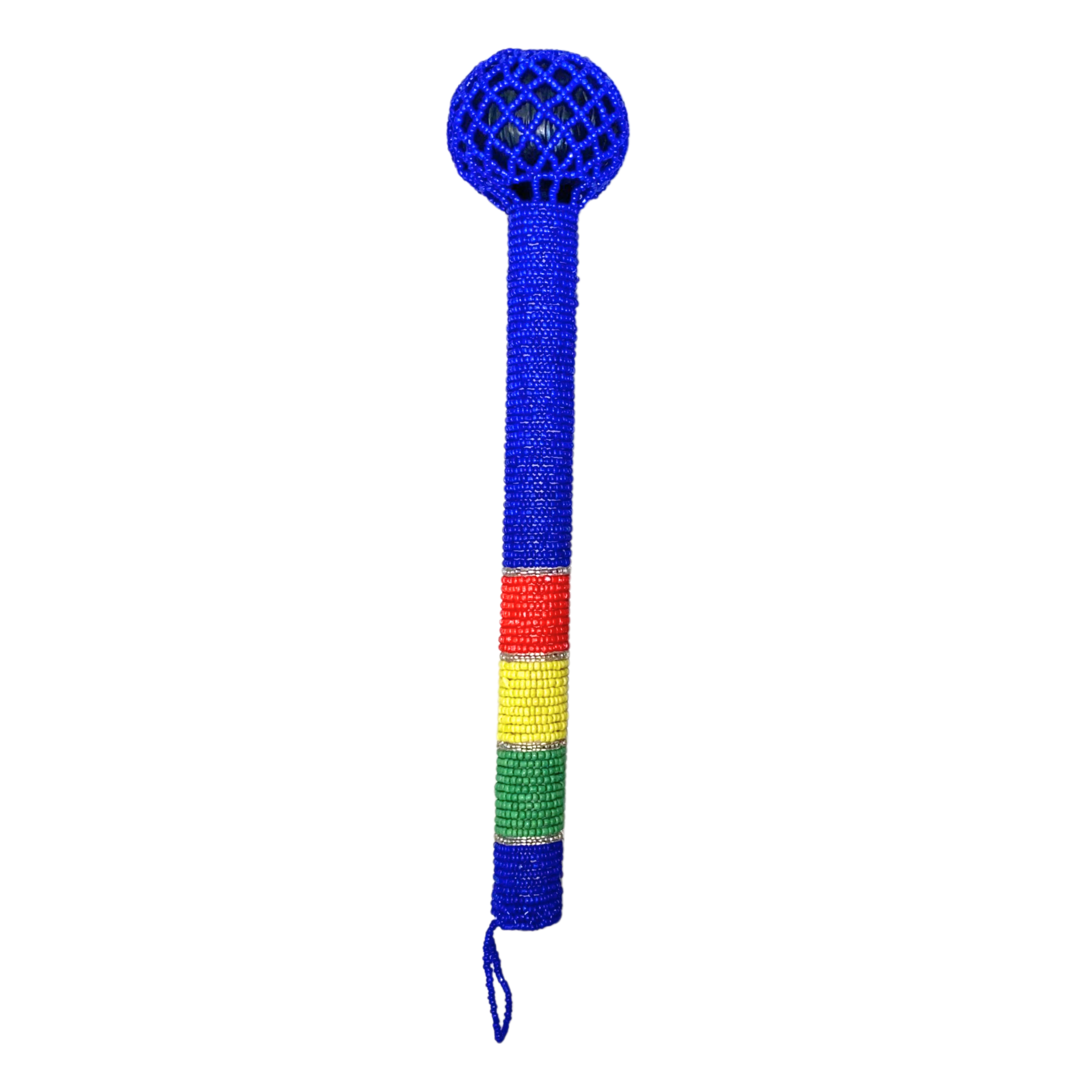 Beaded Zulu Knobkerrie