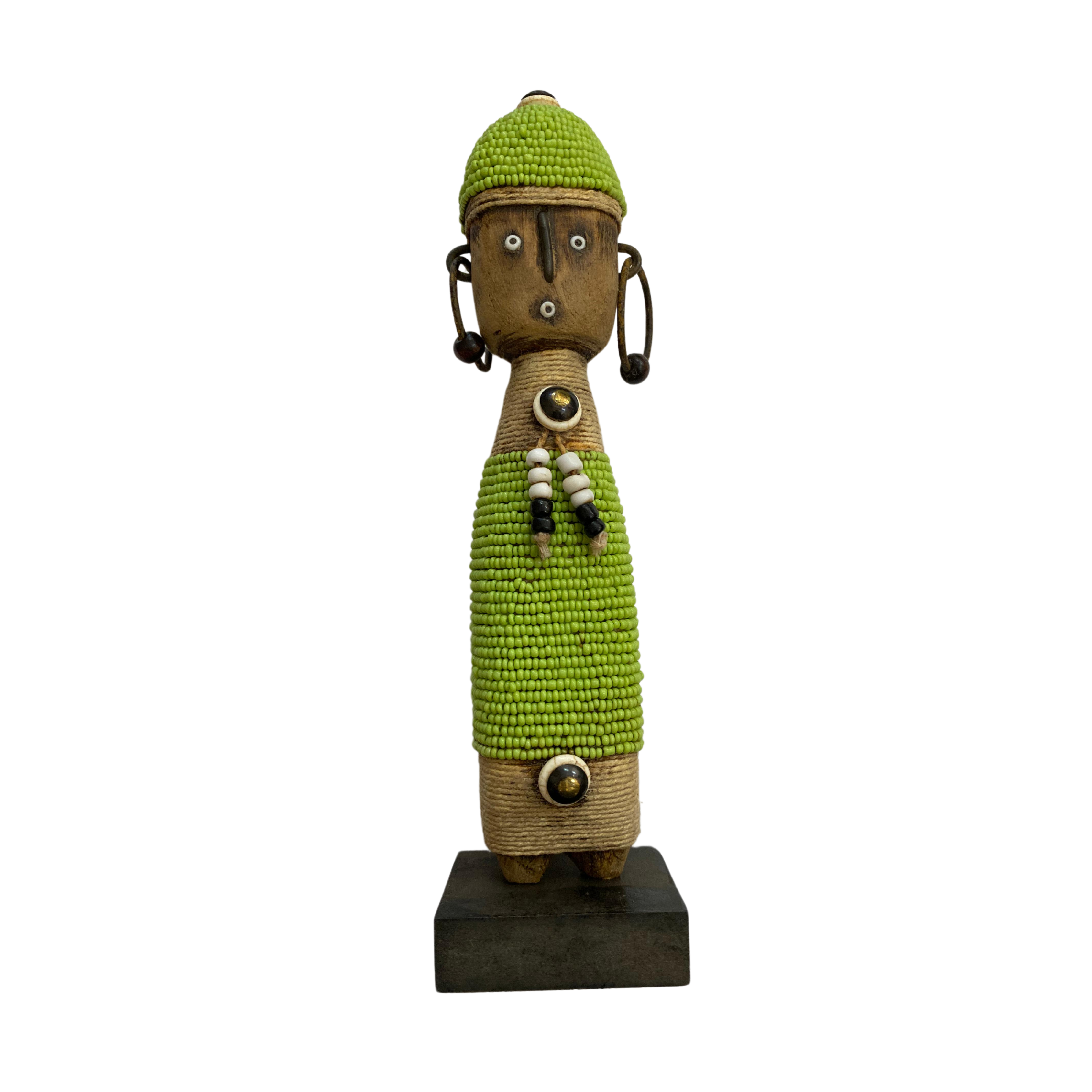 20cm Wooden Beaded Namji Dolls