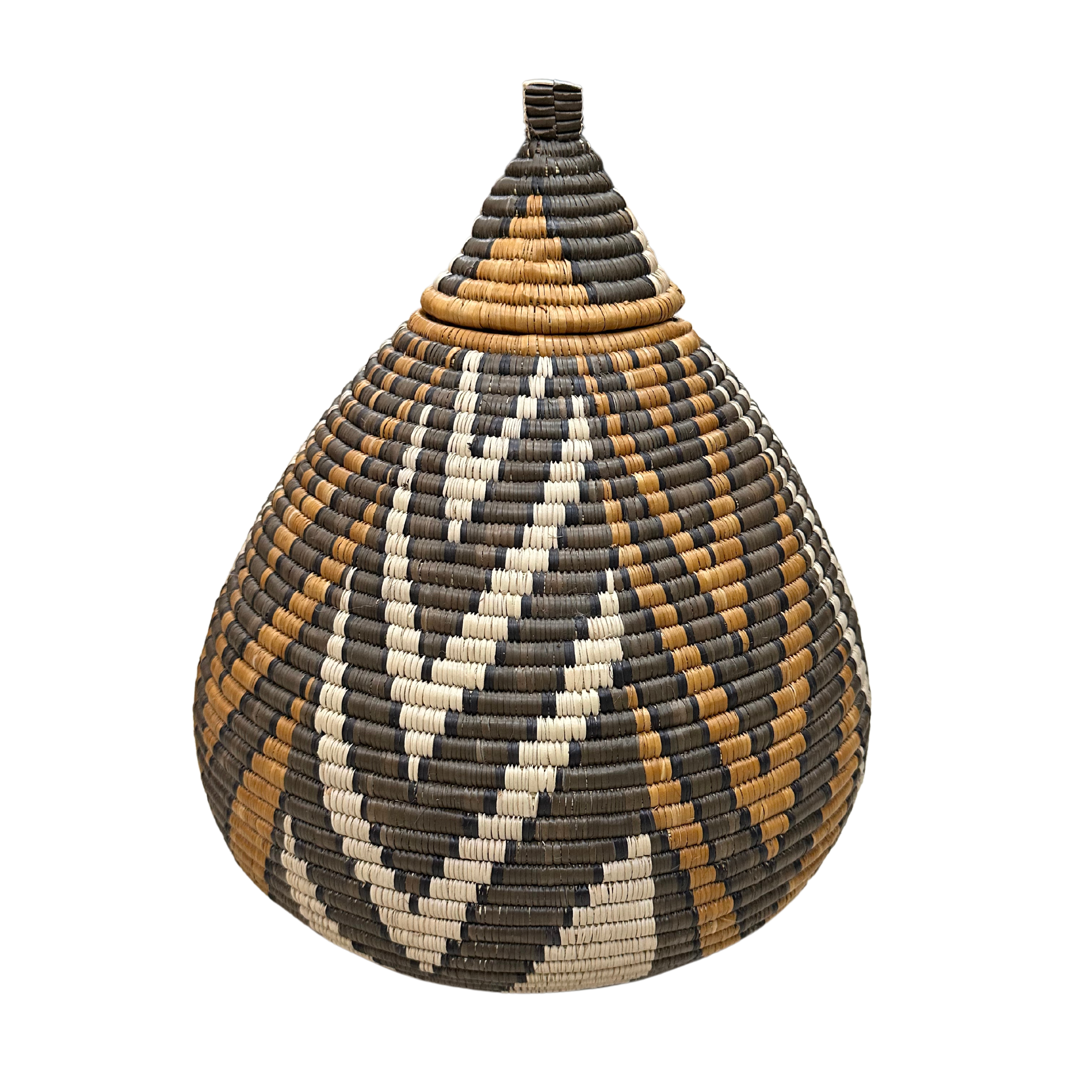 Hand Weaved Zulu Basket