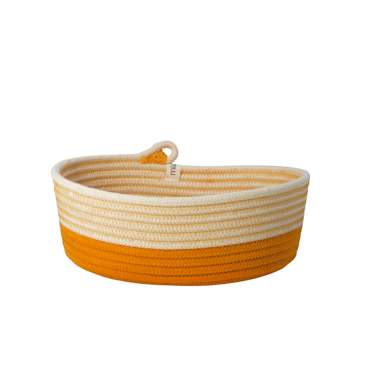 Cotton Woven Essentials Oval Basket (XS)