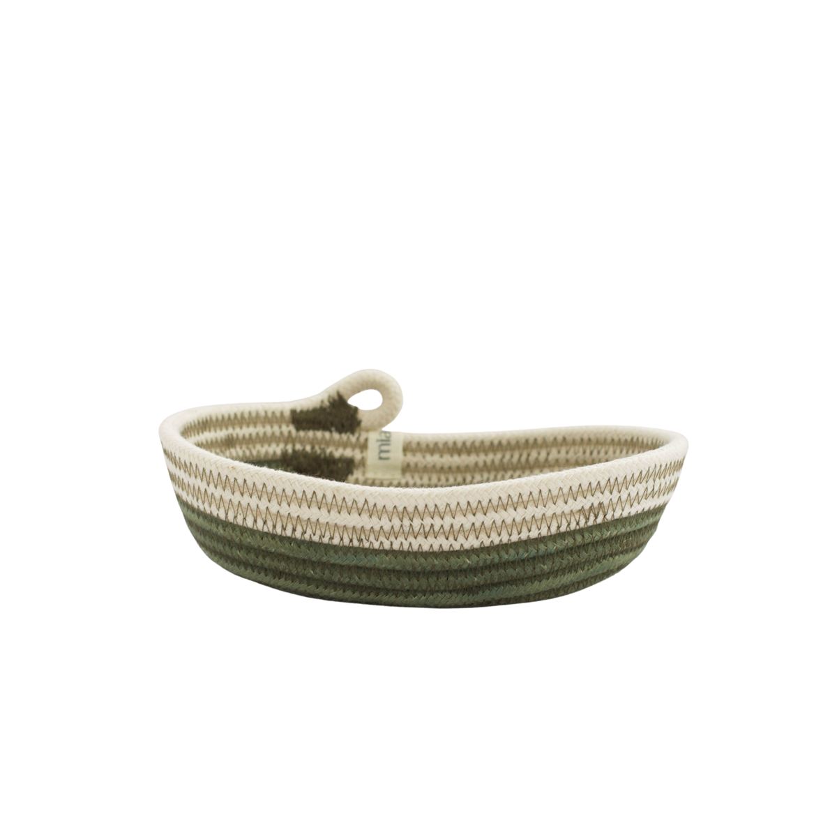 Cotton Woven Petite Oval Basket(XXS)