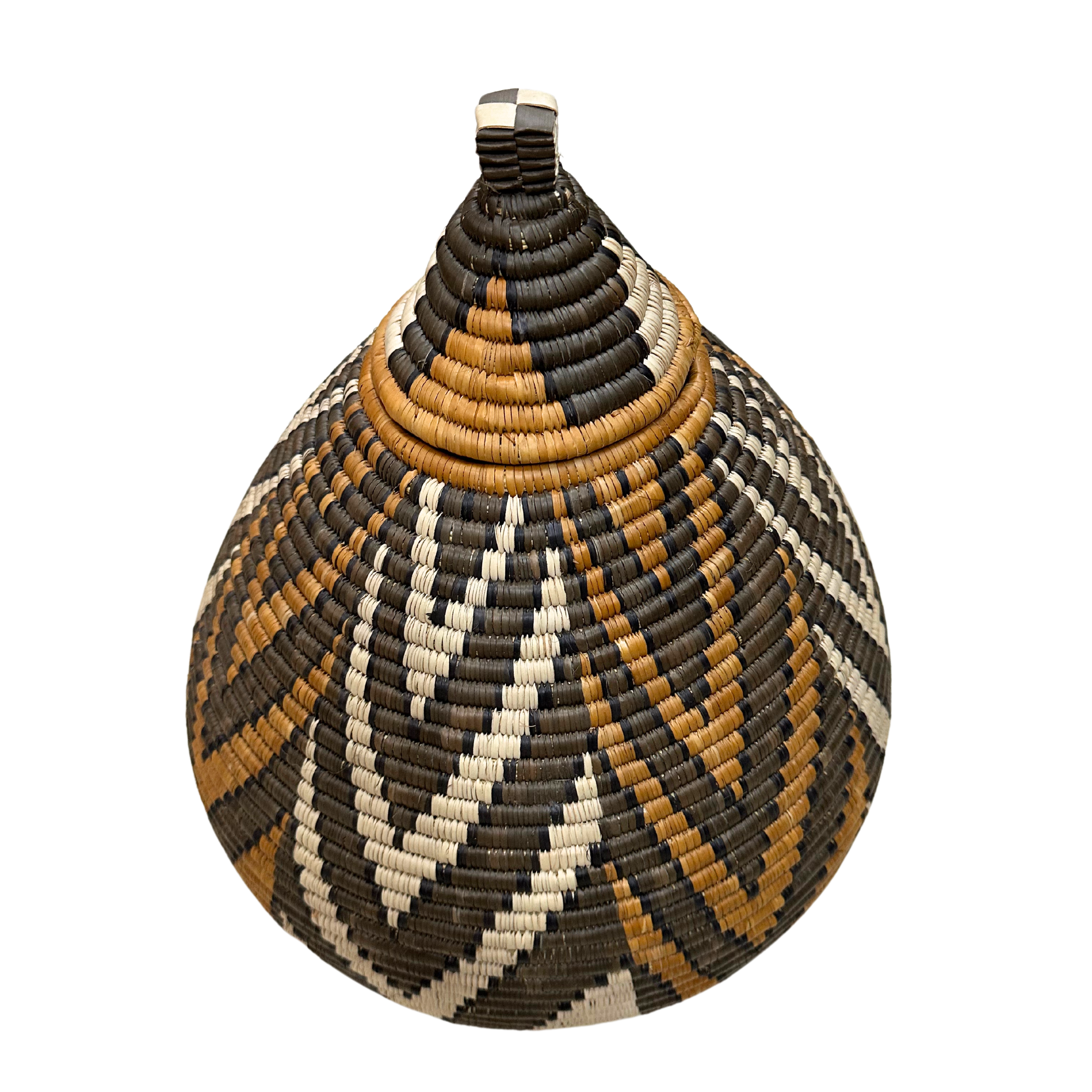 Hand Weaved Zulu Basket