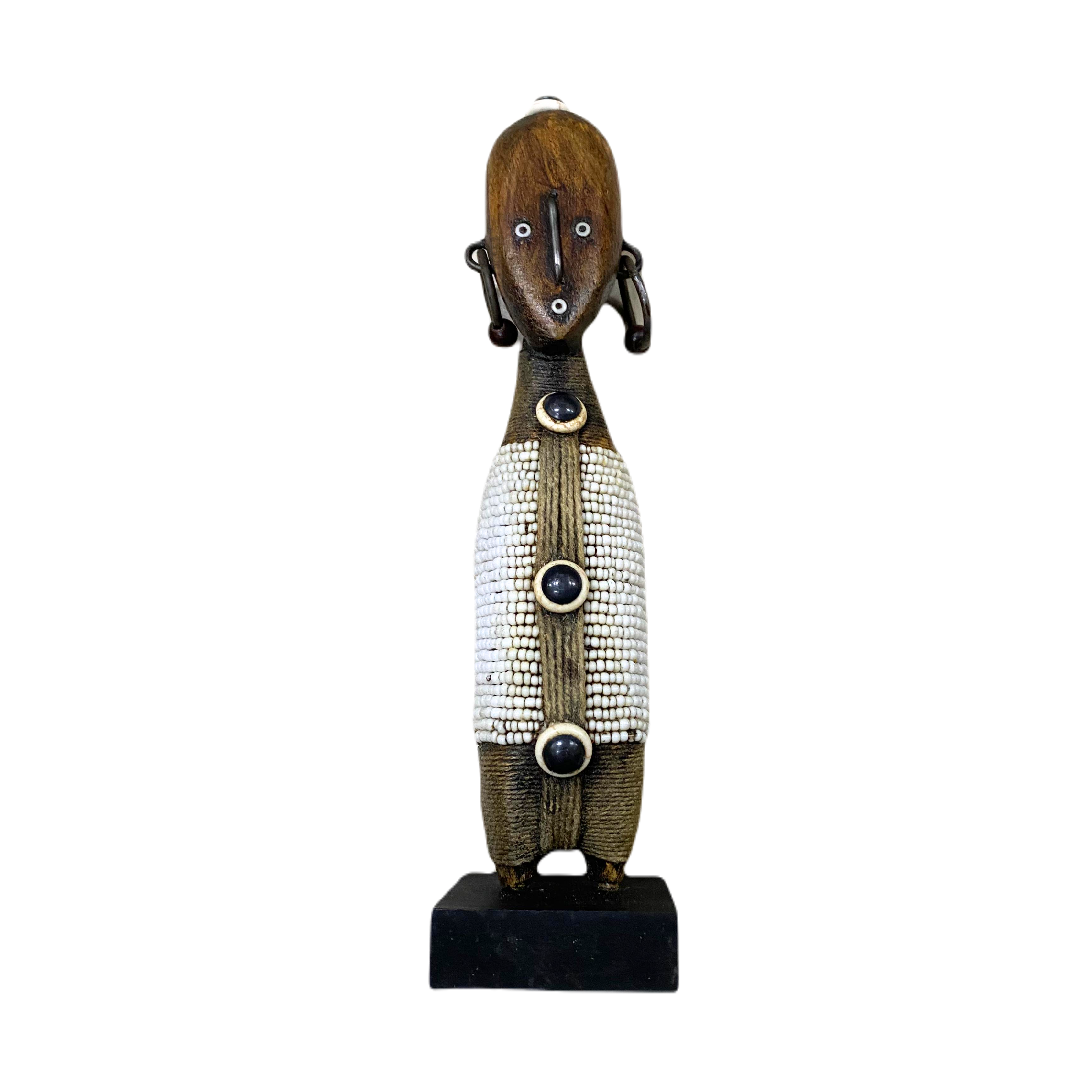 20cm Wooden Beaded Namji Dolls