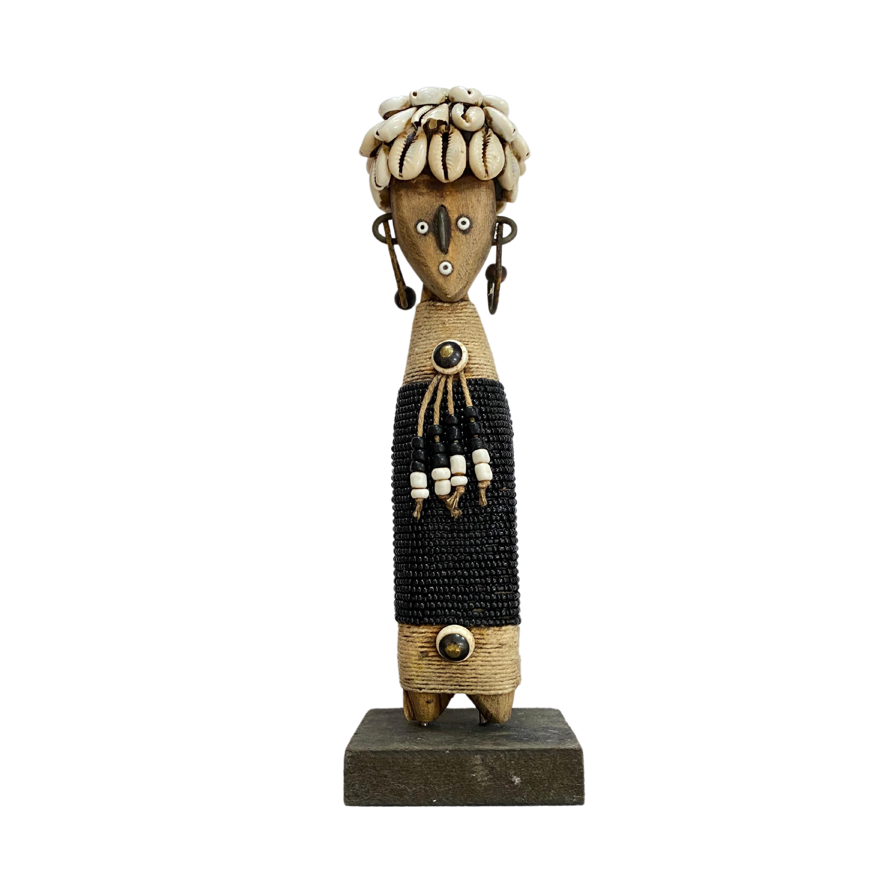 20cm Wooden Beaded Namji Dolls