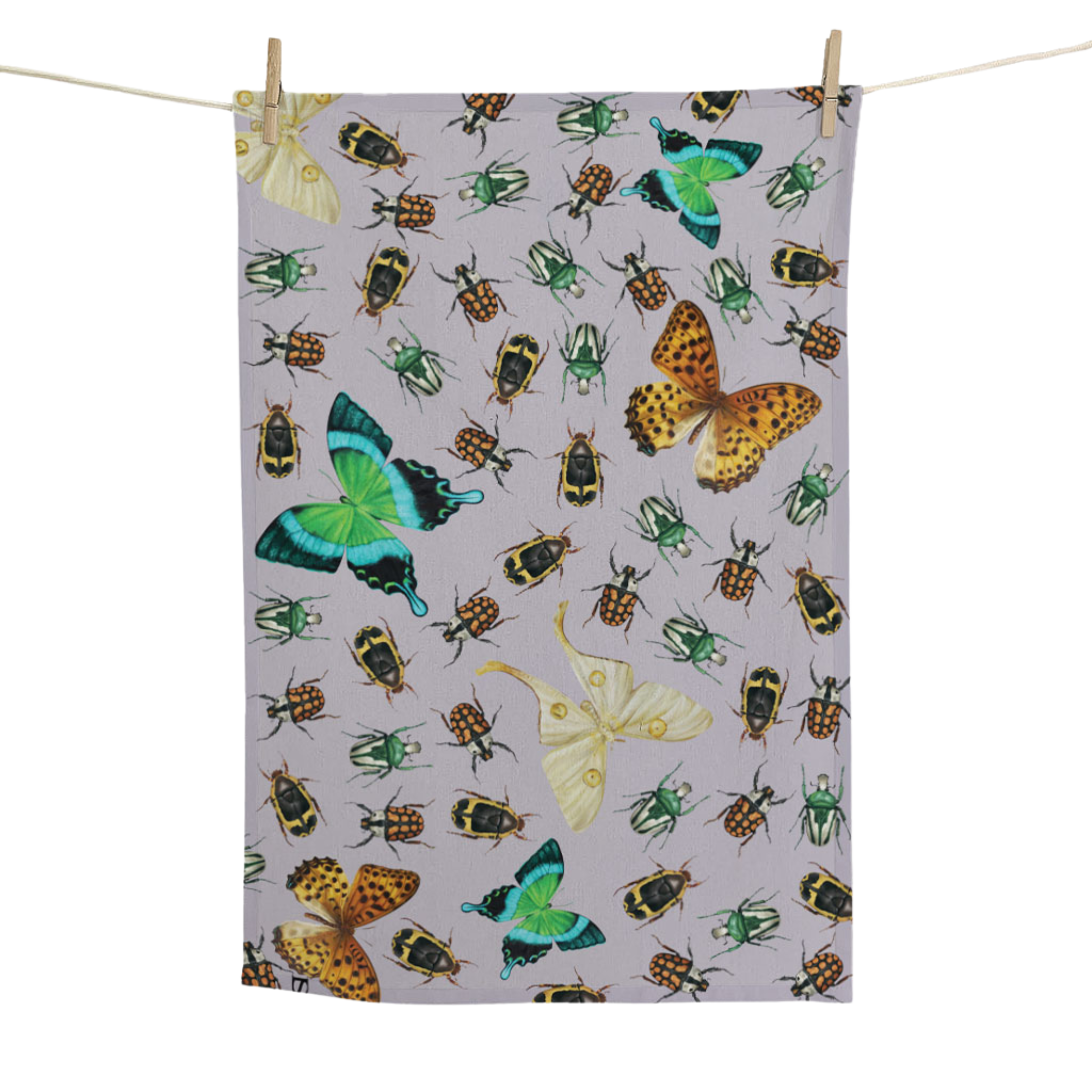 Tiny Titans: The Creature Comfort Collection Cotton Tea Towels