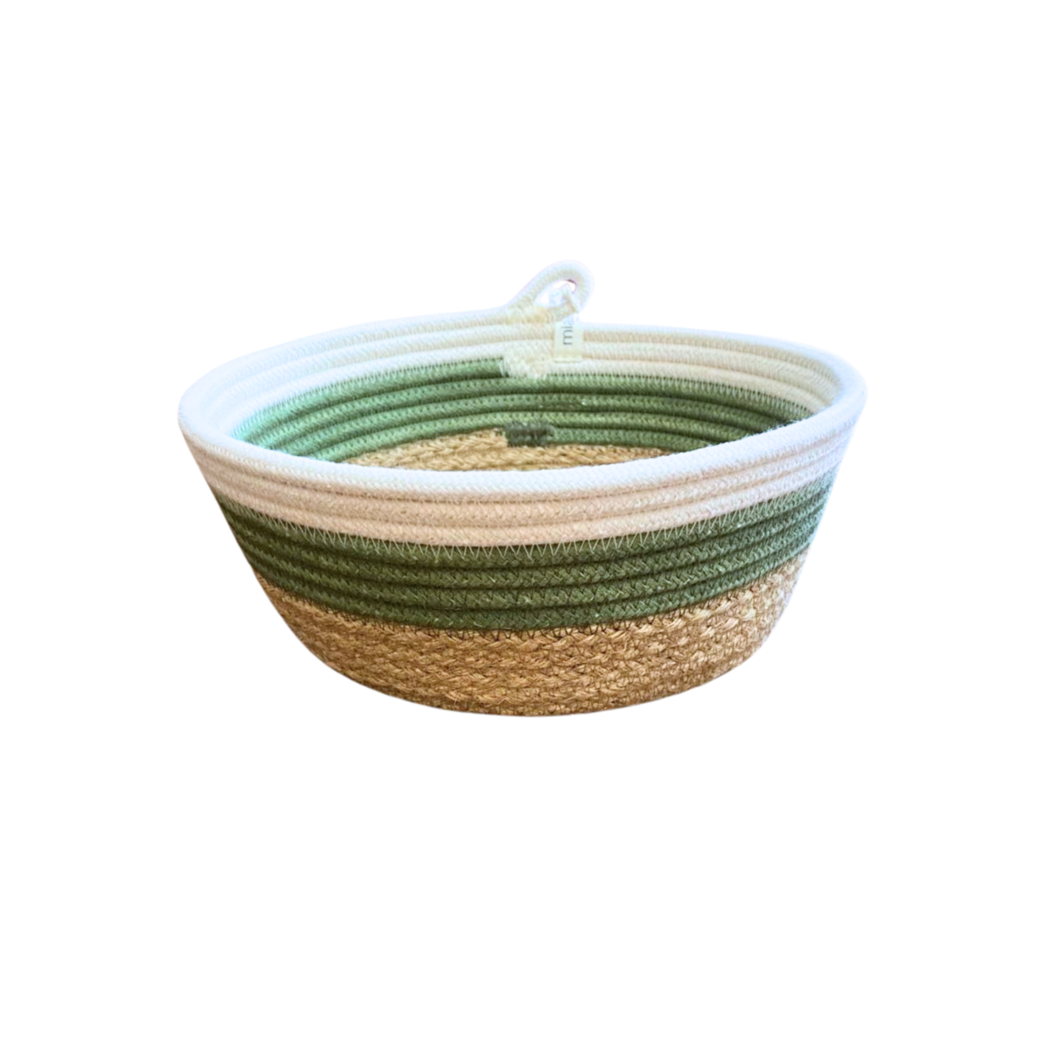 Cotton Woven Bowl Baskets