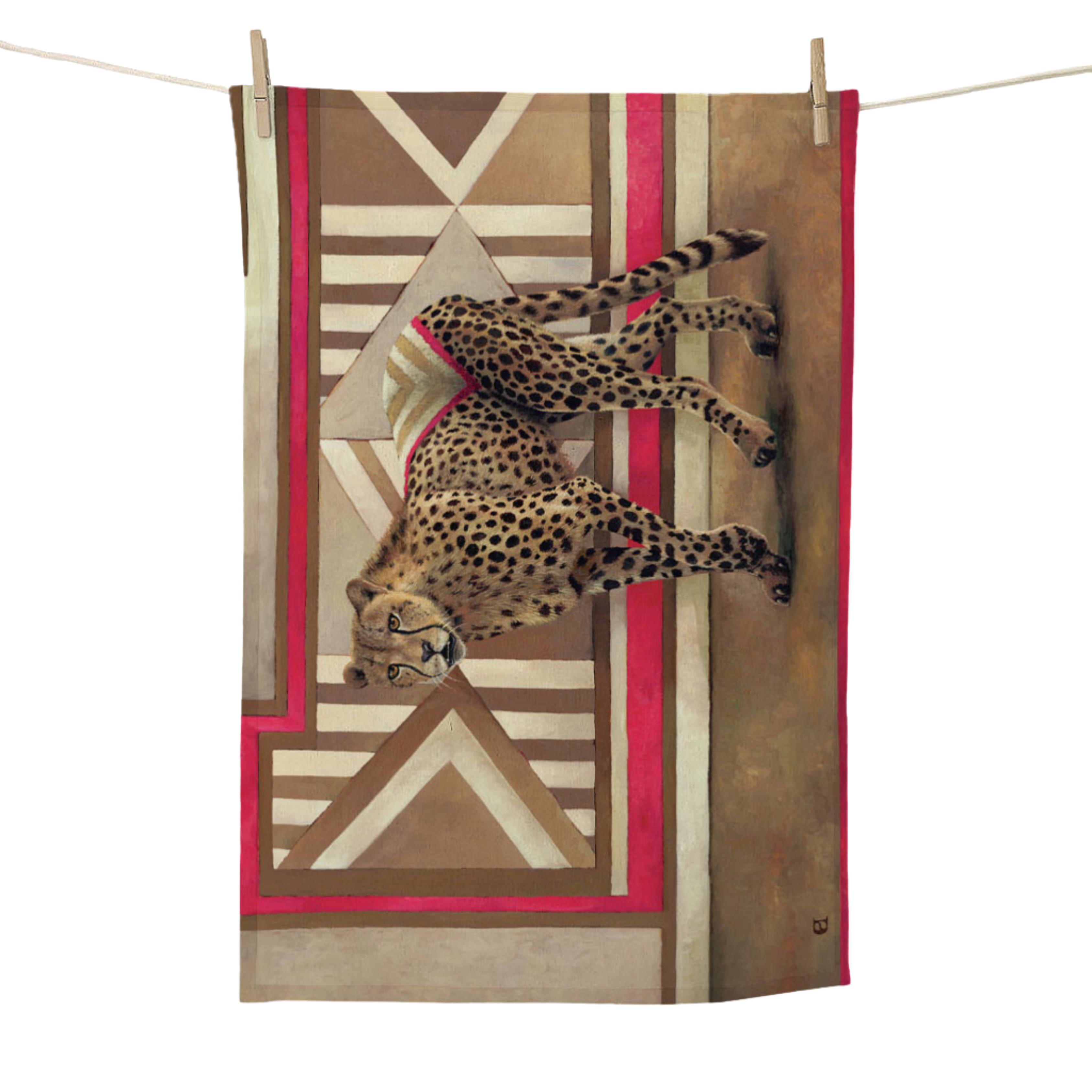 Ndebele Wildlife Cotton Tea Towels