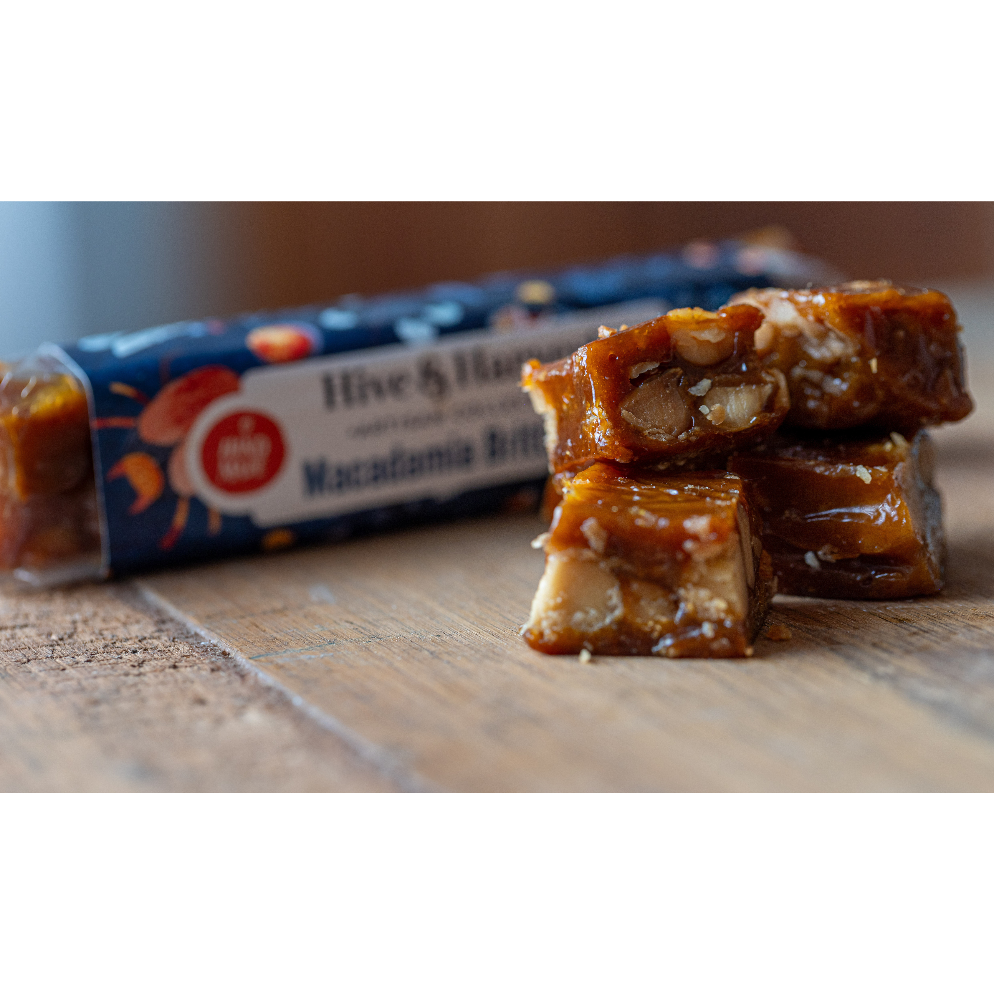 Handed Crafted Macadamia Brittle Bar