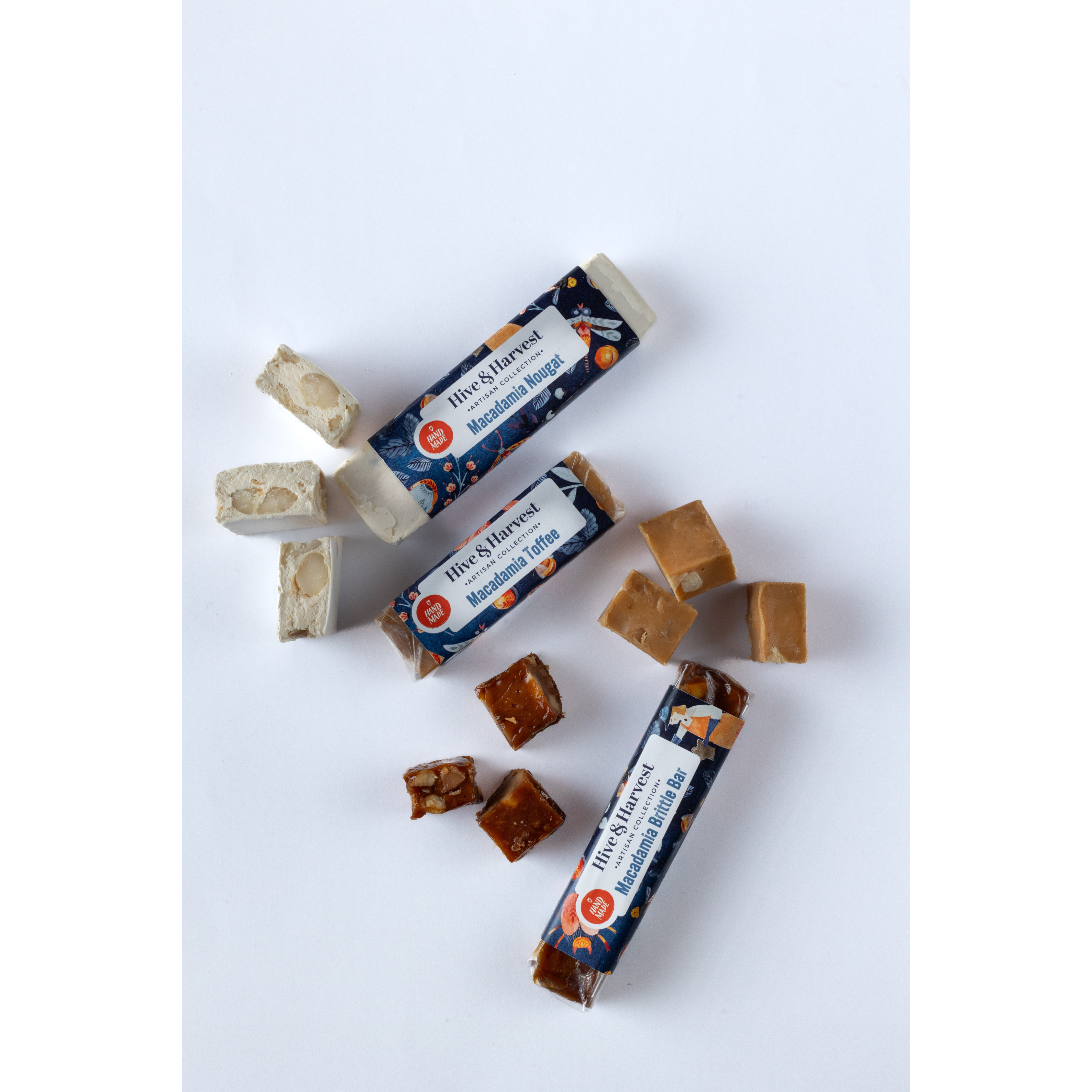 Handed Crafted Macadamia Toffee Bar