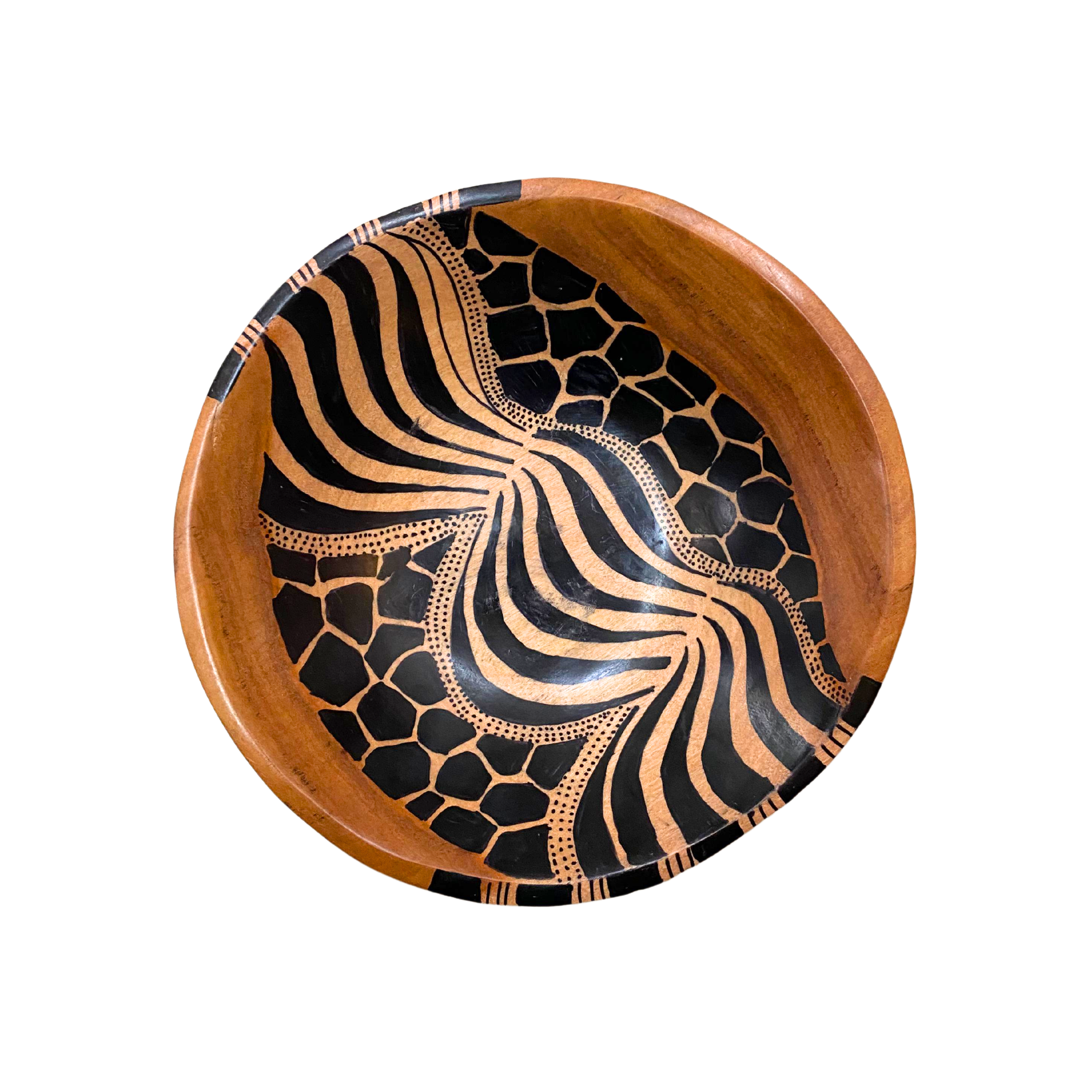 Carved Lightweight Wooden Bowls