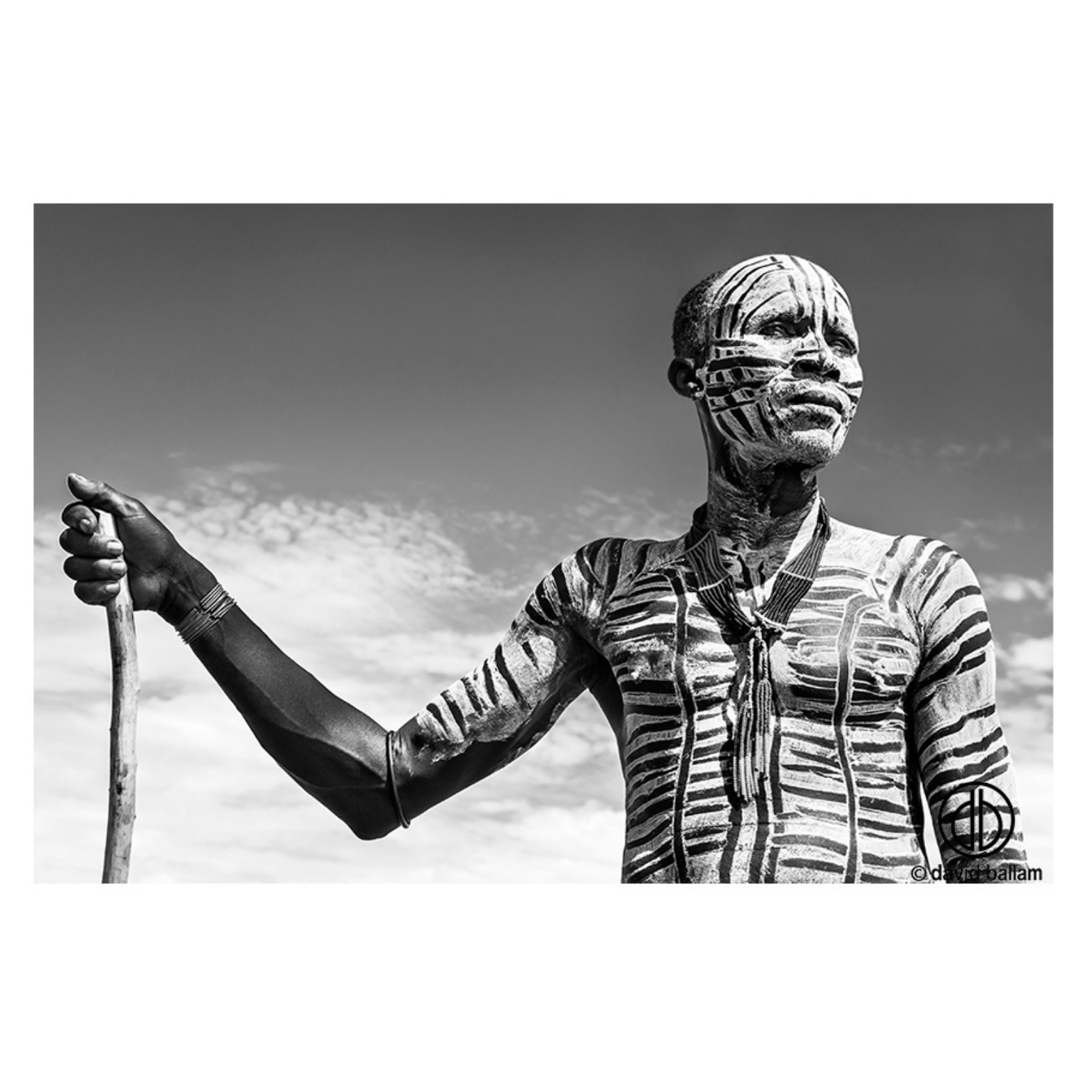 David Ballam Rolled Canvas Prints - Ethiopia's Omo Tribe (120cm x 180cm)