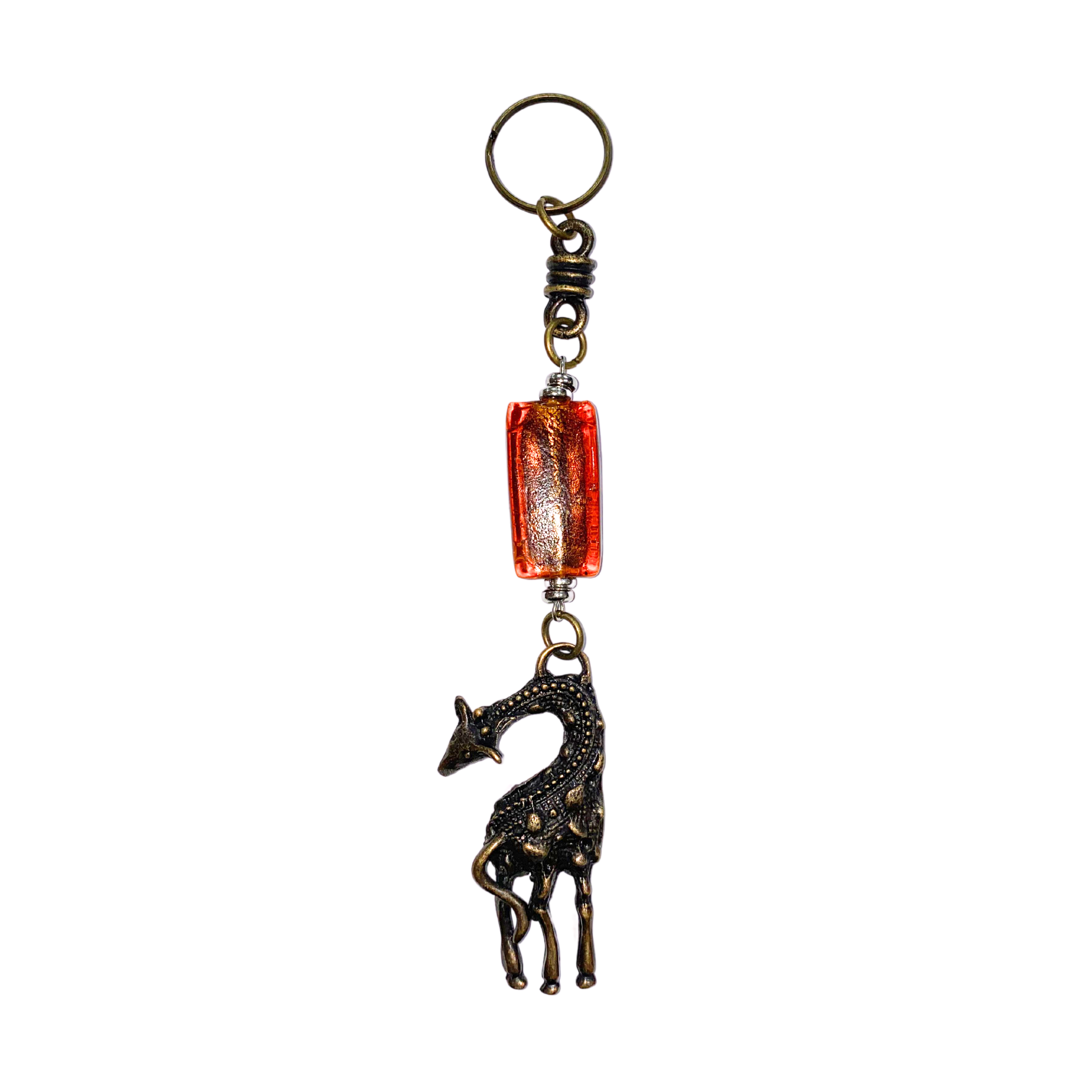 Glass/Foil Key Rings