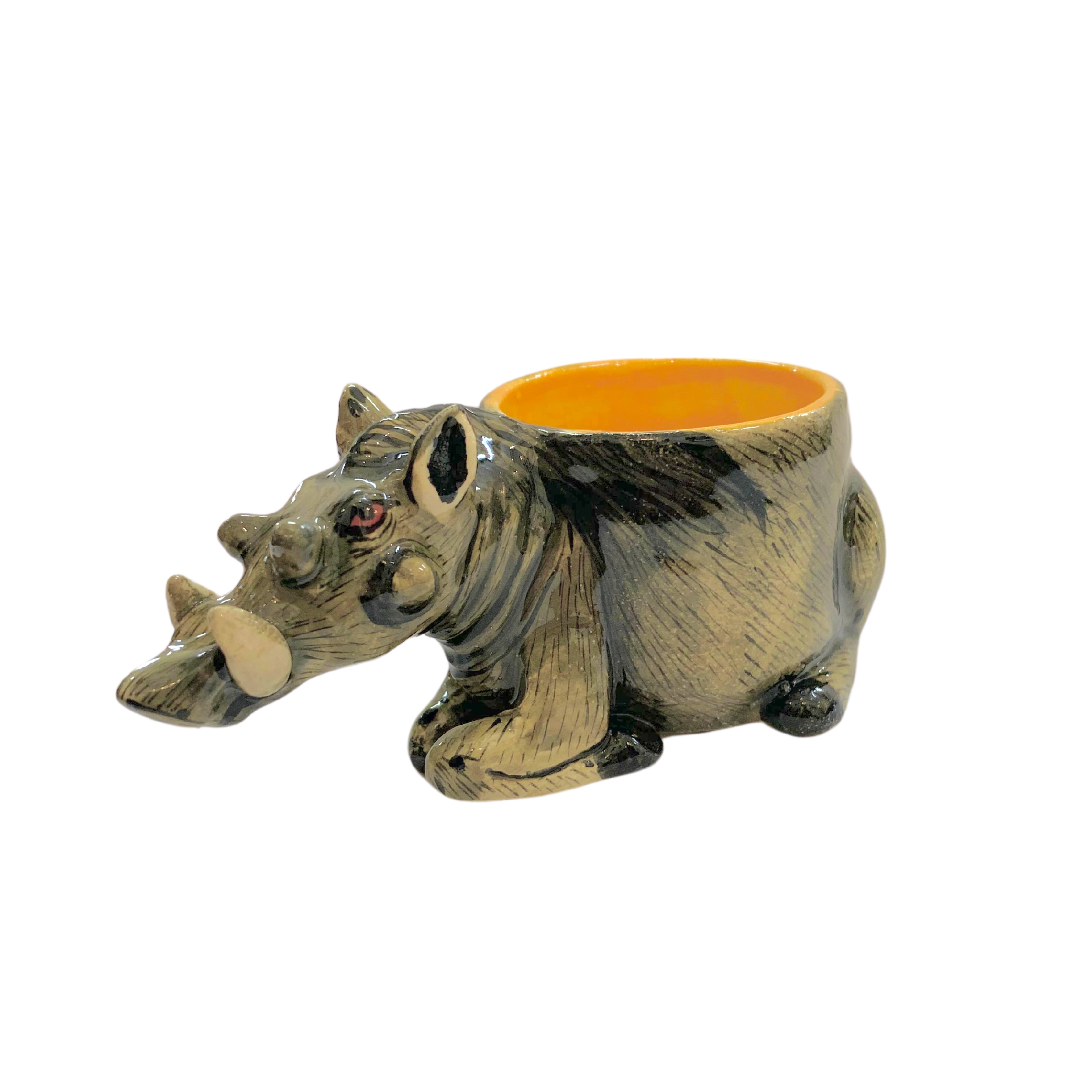 3D Ceramic Warthog Egg Cup