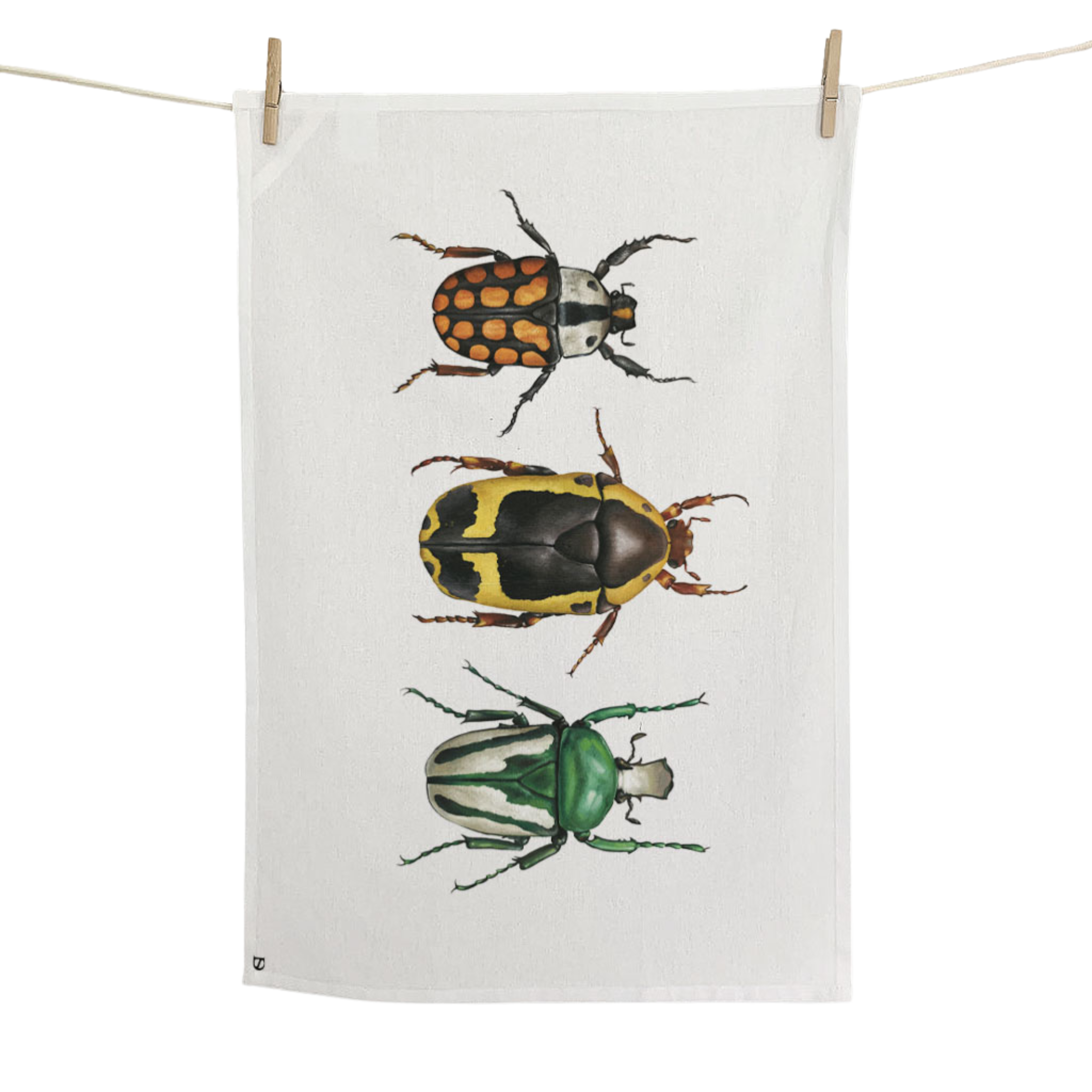 Tiny Titans: The Creature Comfort Collection Cotton Tea Towels