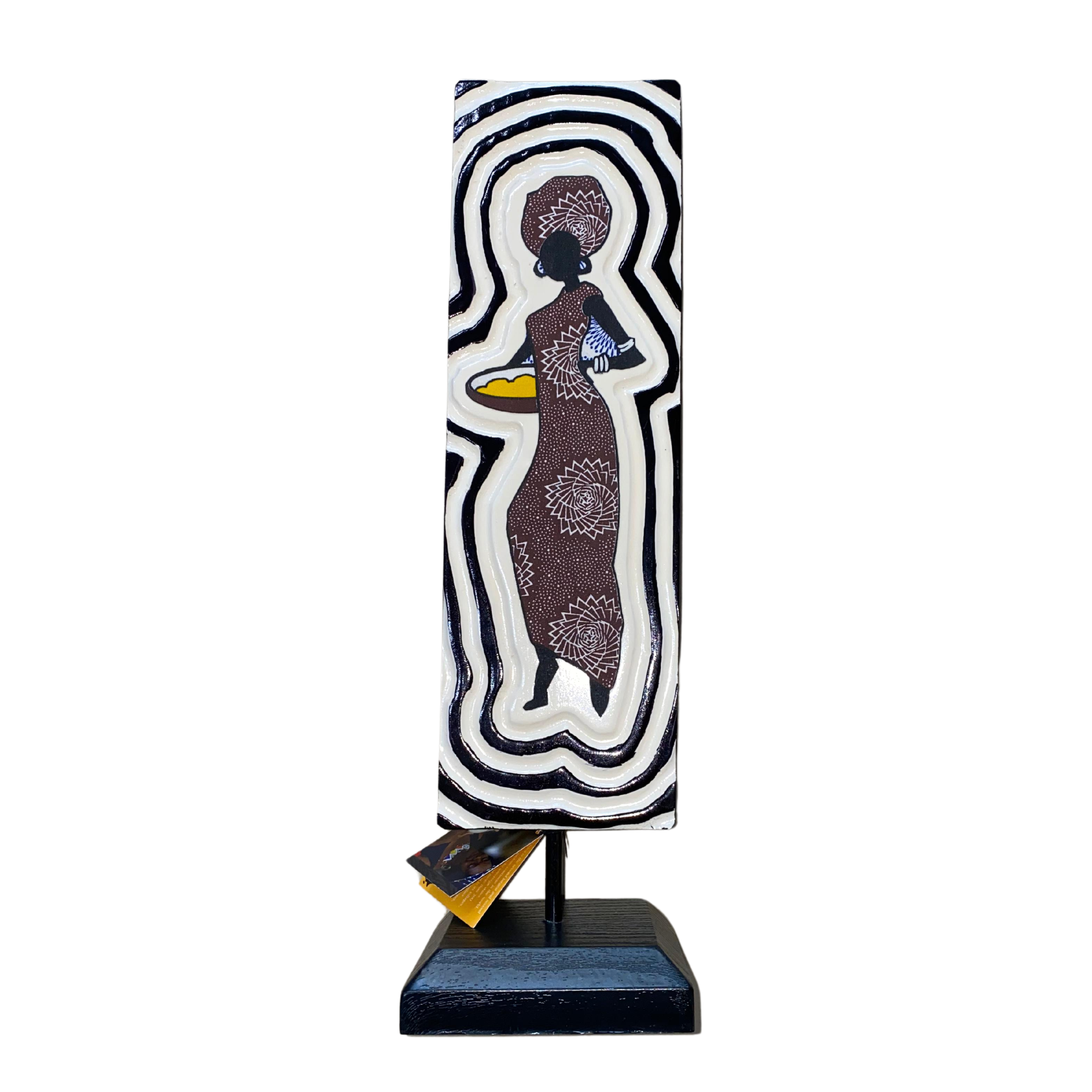 African Inspired Standing Art Pieces - The Ladies