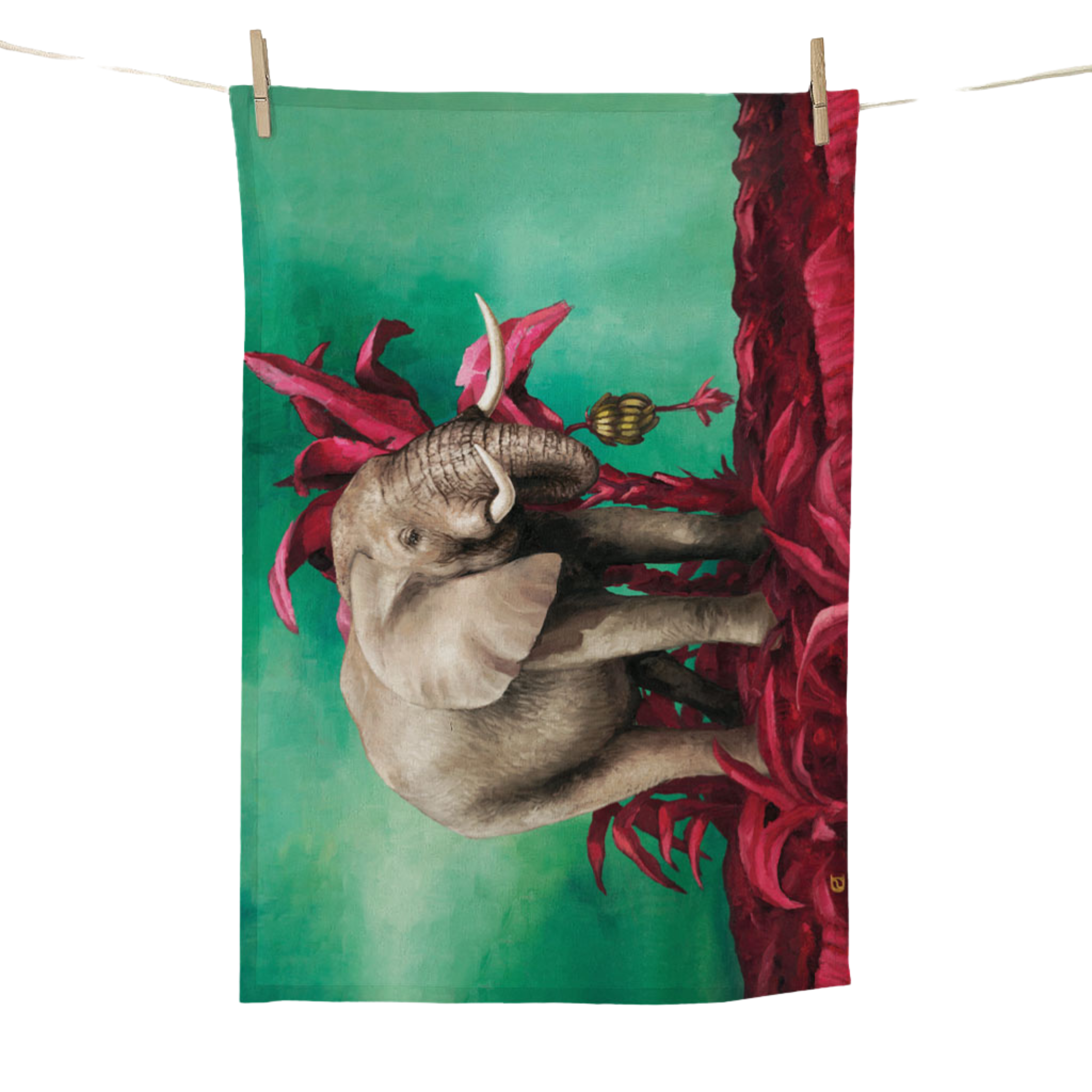 Wild Spirits: The Earthy Animal Collection Cotton Tea Towels