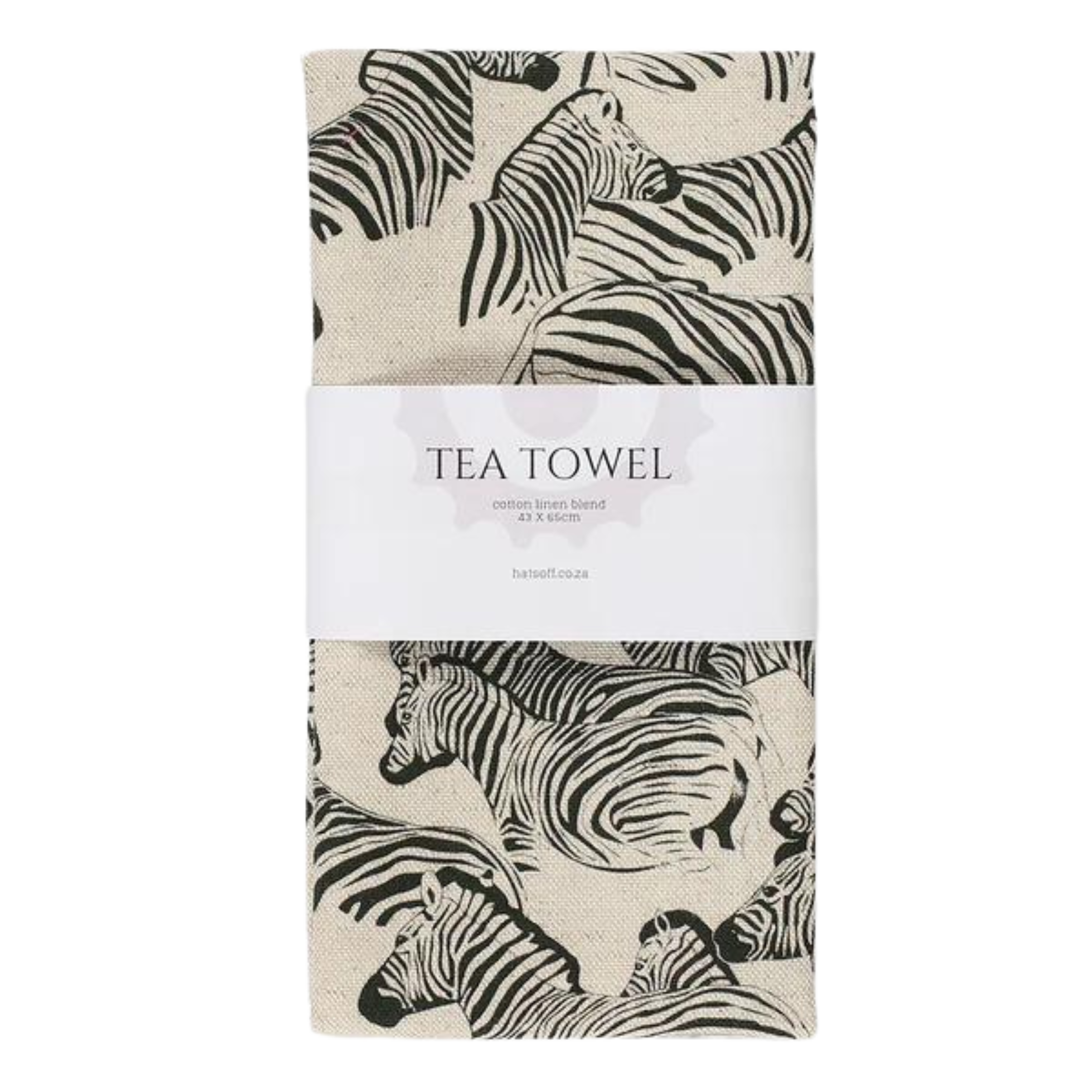 Zebra Tea Towel