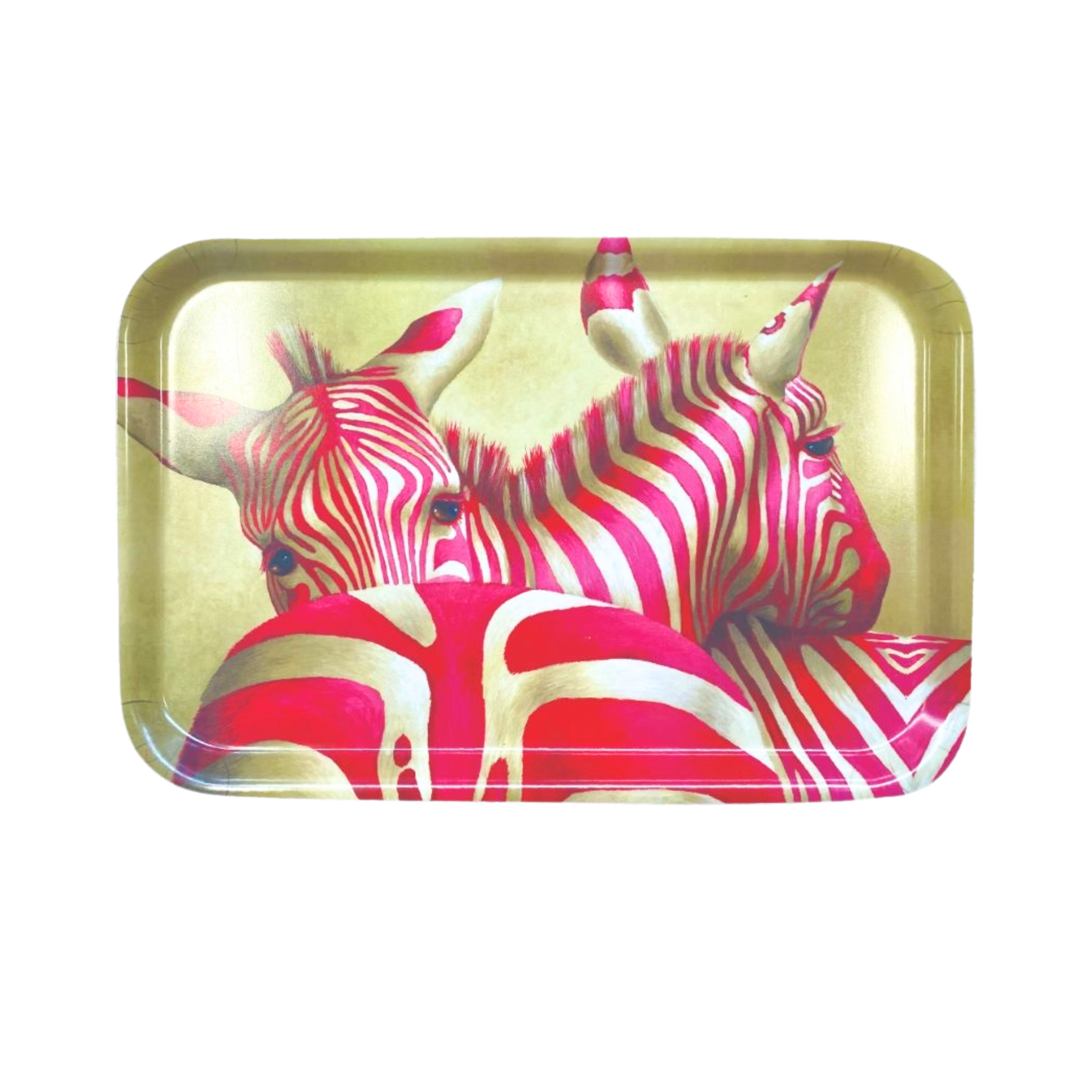 Pink Zebra Tray