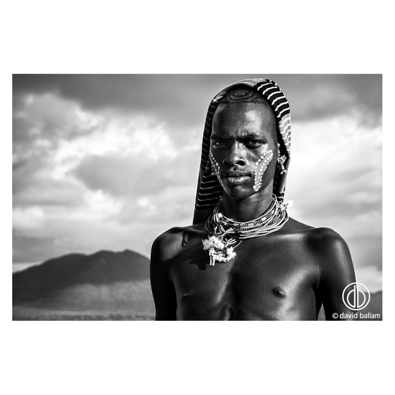 David Ballam Rolled Canvas Prints - Ethiopia's Omo Tribe (120cm x 180cm)