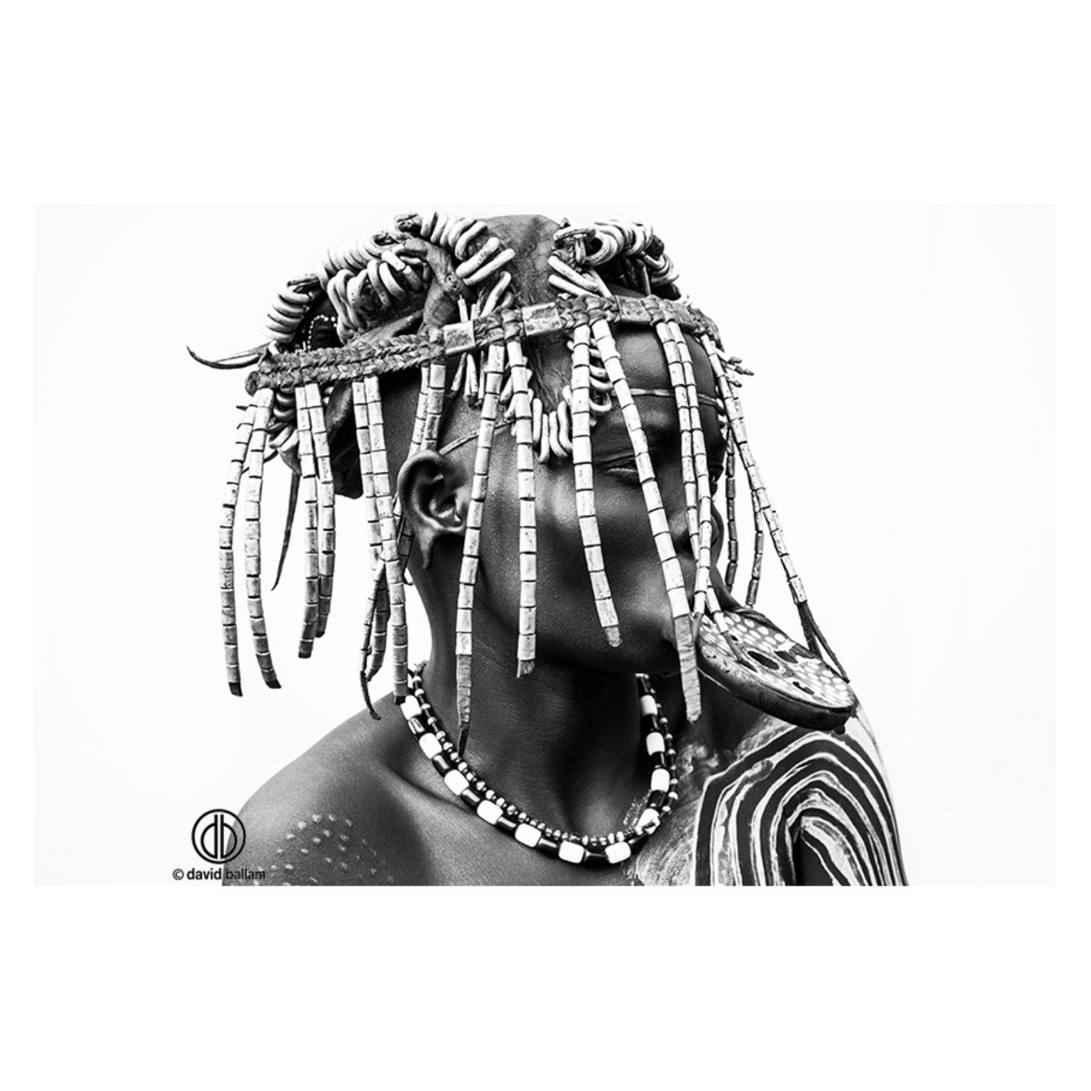 David Ballam Rolled Canvas Prints - Ethiopia's Omo Tribe (120cm x 180cm)