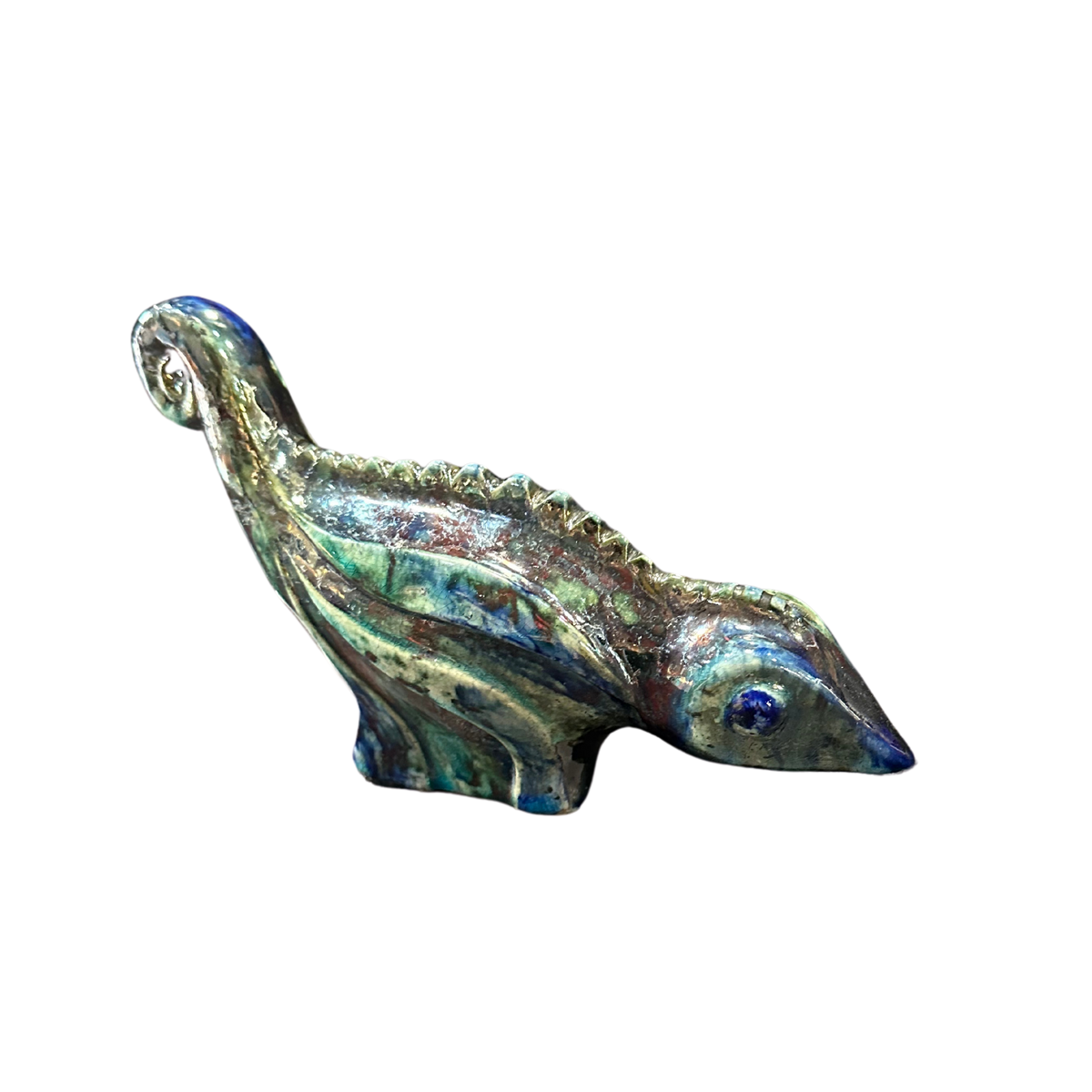 Roger Raku Raku Twoa Glossy Raku Chameleon - Roger