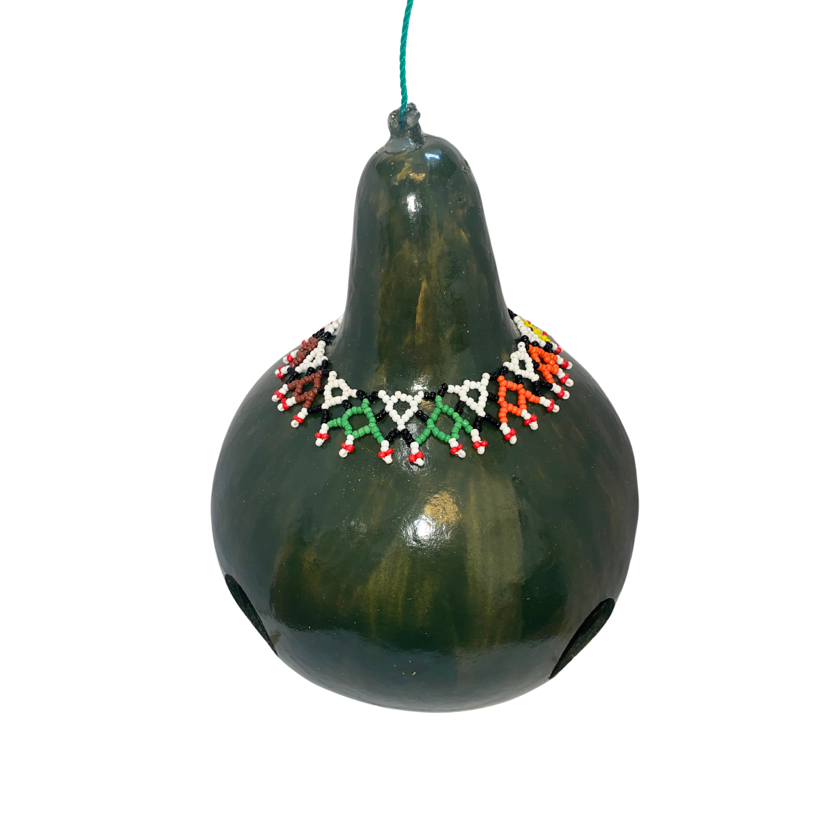 Beaded Calabash Bird Feeders